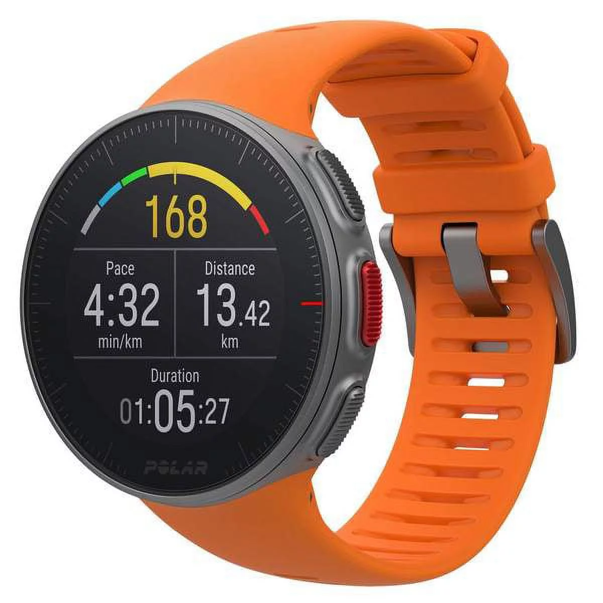 Polar Vantage V Multi-Sport GPS Watch, Orange - John Pierce Auto Care
