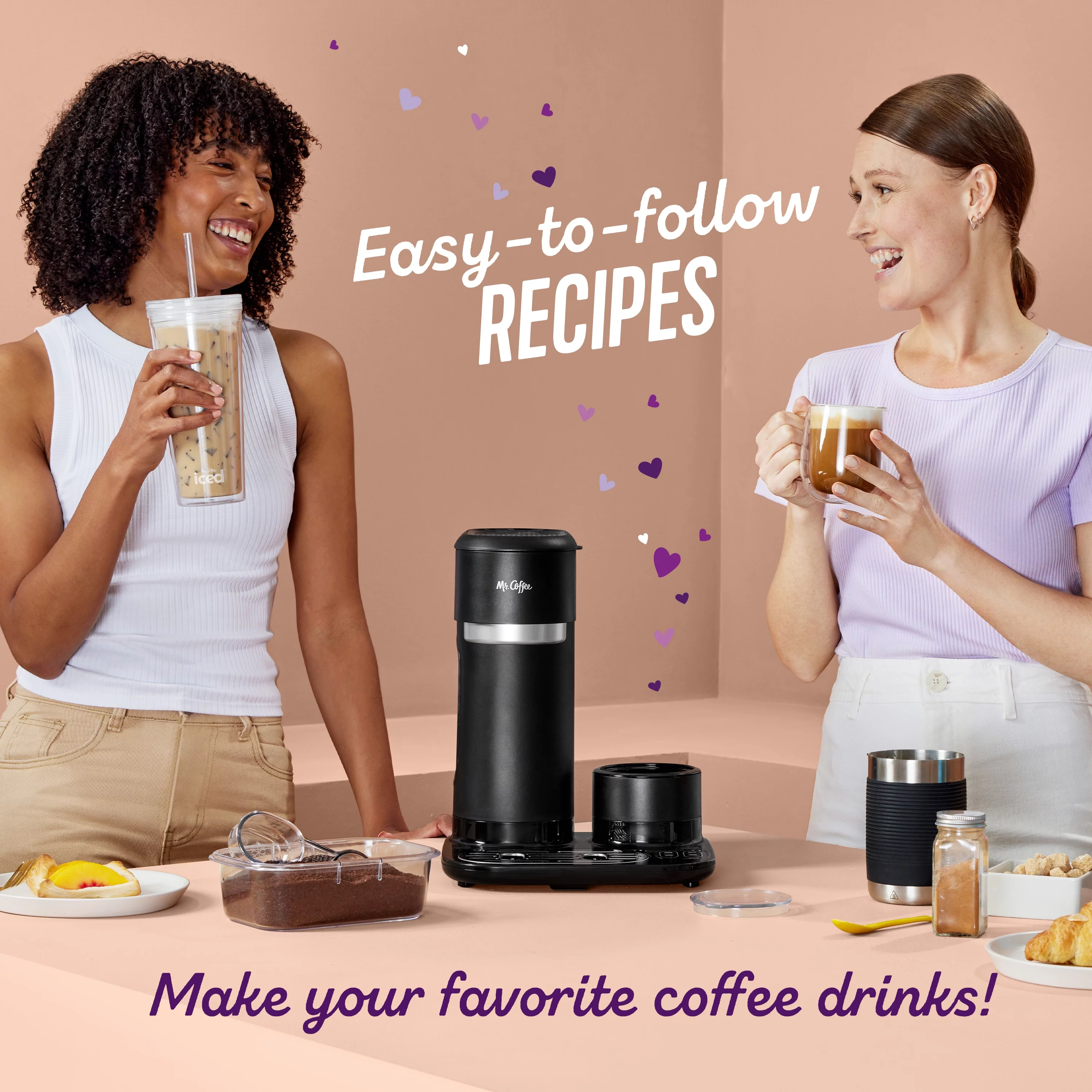 Mr. Coffee 4-in-1 Single-Serve Latte, Iced & Hot Coffee Maker - John Pierce Auto Care