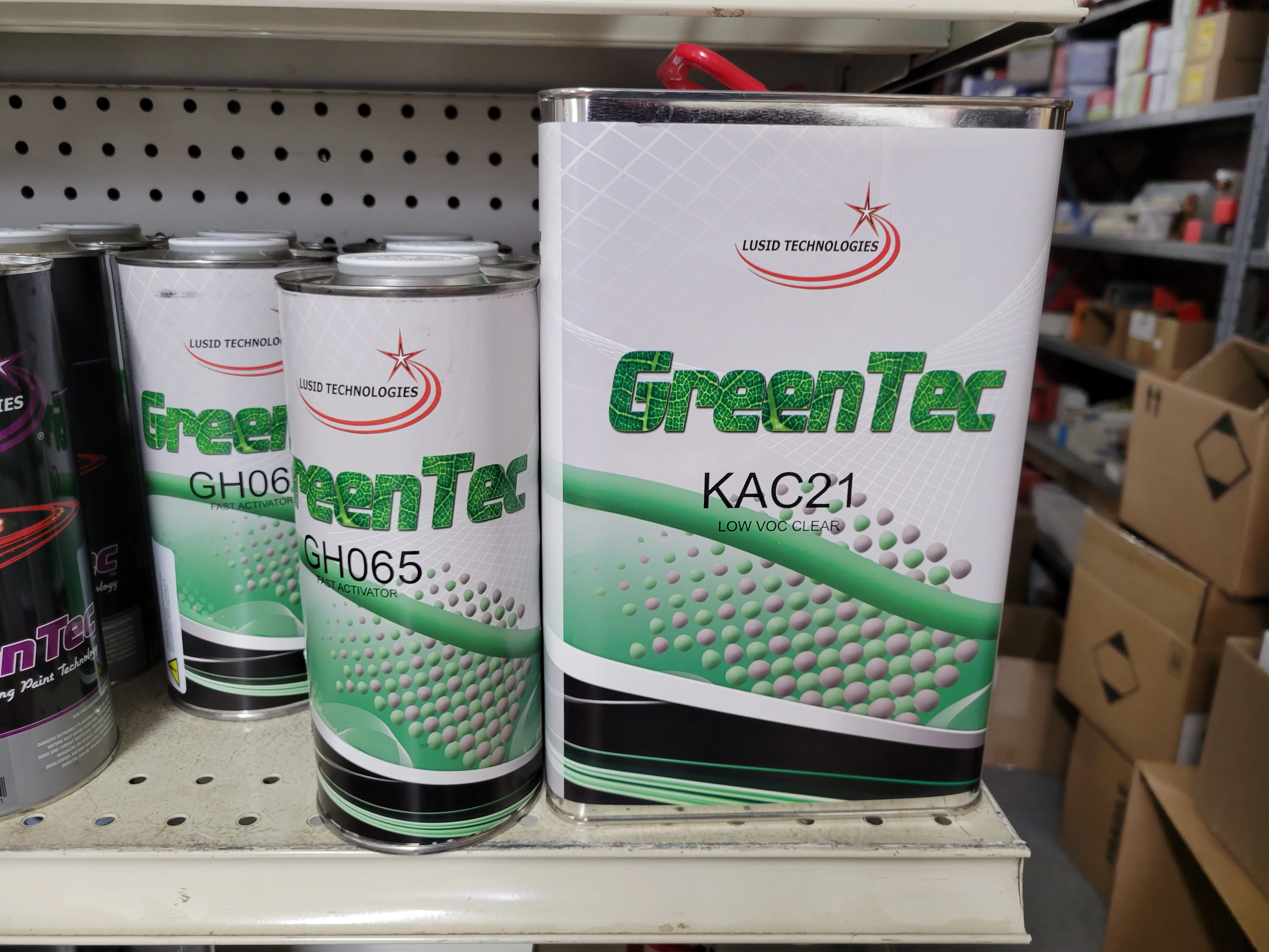 GenTec Clearcoat KAC21 Clearcoat Kit GALLON 4:1 mix Fast water white clear - John Pierce Auto Care