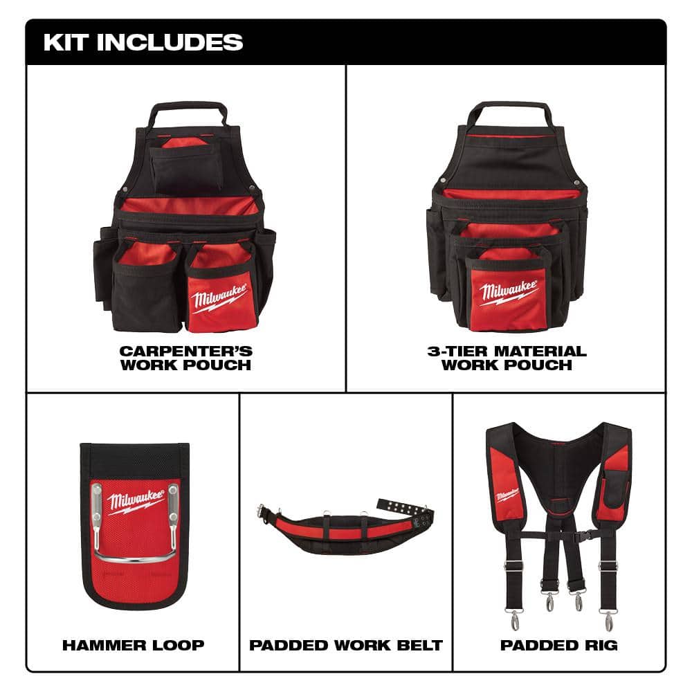 Milwaukee General Contractor Work Belt Rig - John Pierce Auto Care