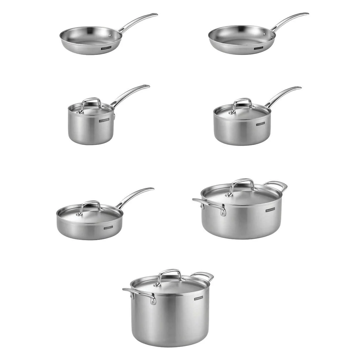 Tramontina 12-Piece Tri-Ply Clad Cookware Set - John Pierce Auto Care