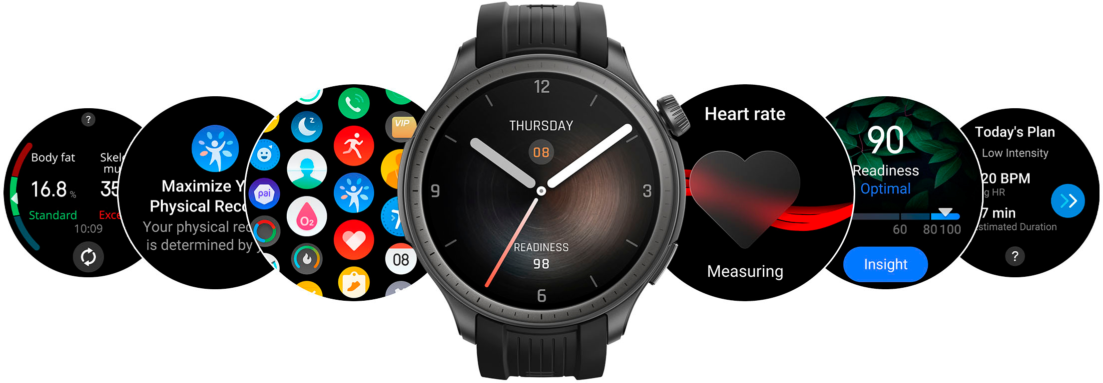 Amazfit Balance Smartwatch, 46mm, Sunset Grey - John Pierce Auto Care