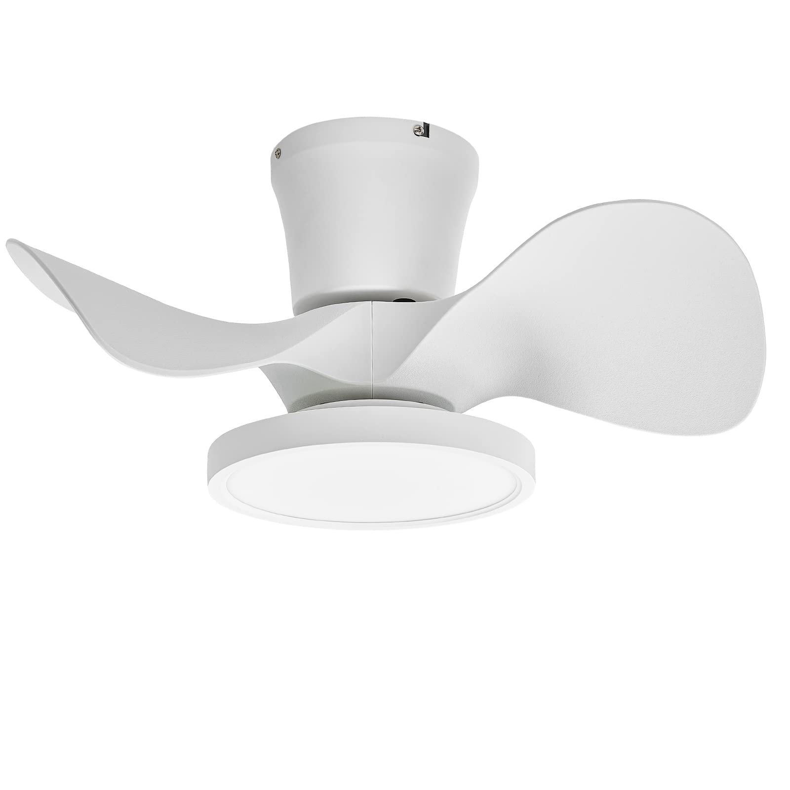 Ocioc Quiet Ceiling Fan with LED Light 22 inch Air Volume Remote Control for Kitchen Bedroom Dining Room - John Pierce Auto Care