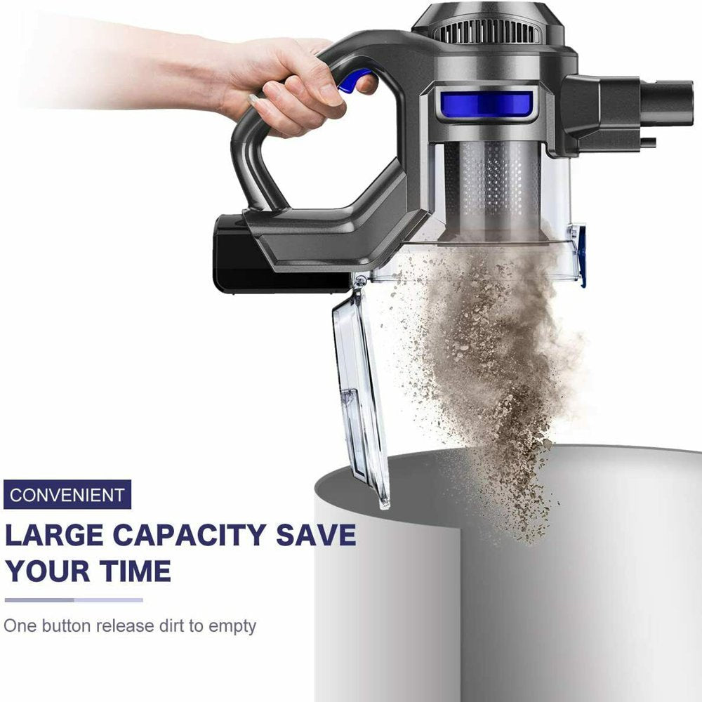MOOSOO Cordless Vacuum 4 In 1 Lightweight Stick Vacuum Cleaner - John Pierce Auto Care