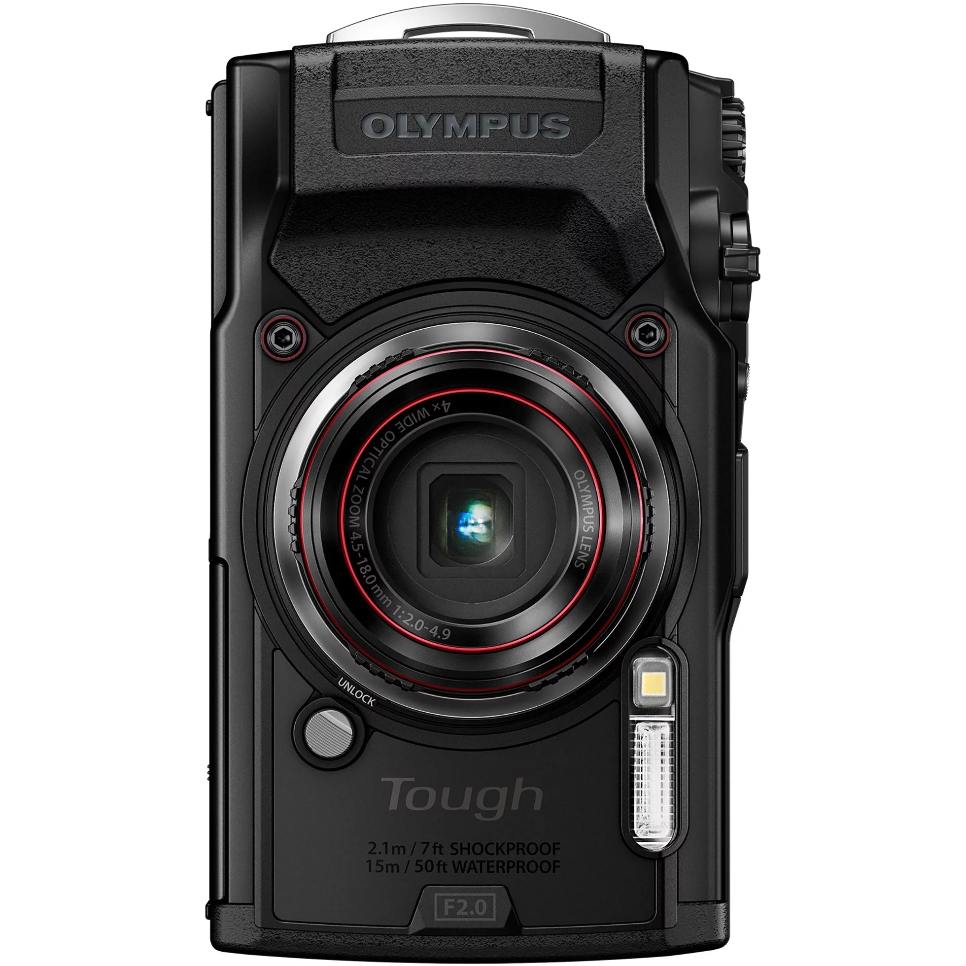 Olympus Tough TG-6 Compact Digital Camera, Black - John Pierce Auto Care
