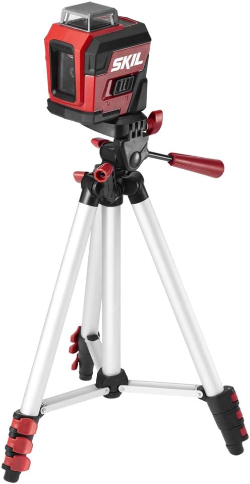 SKIL 100ft Self Leveling Green Cross Line Laser with Rechargeable Battery, Tripod \u0026amp; Bag   LL9322G 01 - John Pierce Auto Care
