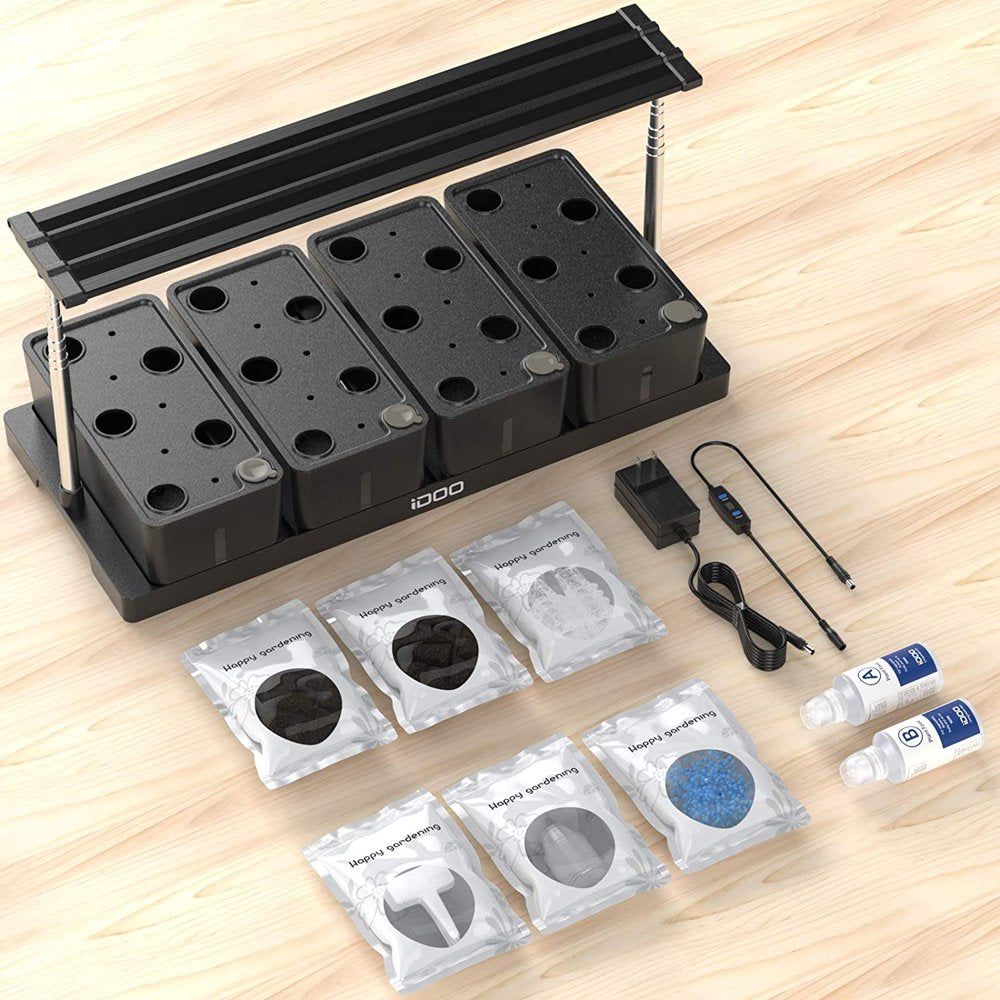iDOO 20 Pods Hydroponics Growing System, Indoor Herb Garden Planter - John Pierce Auto Care
