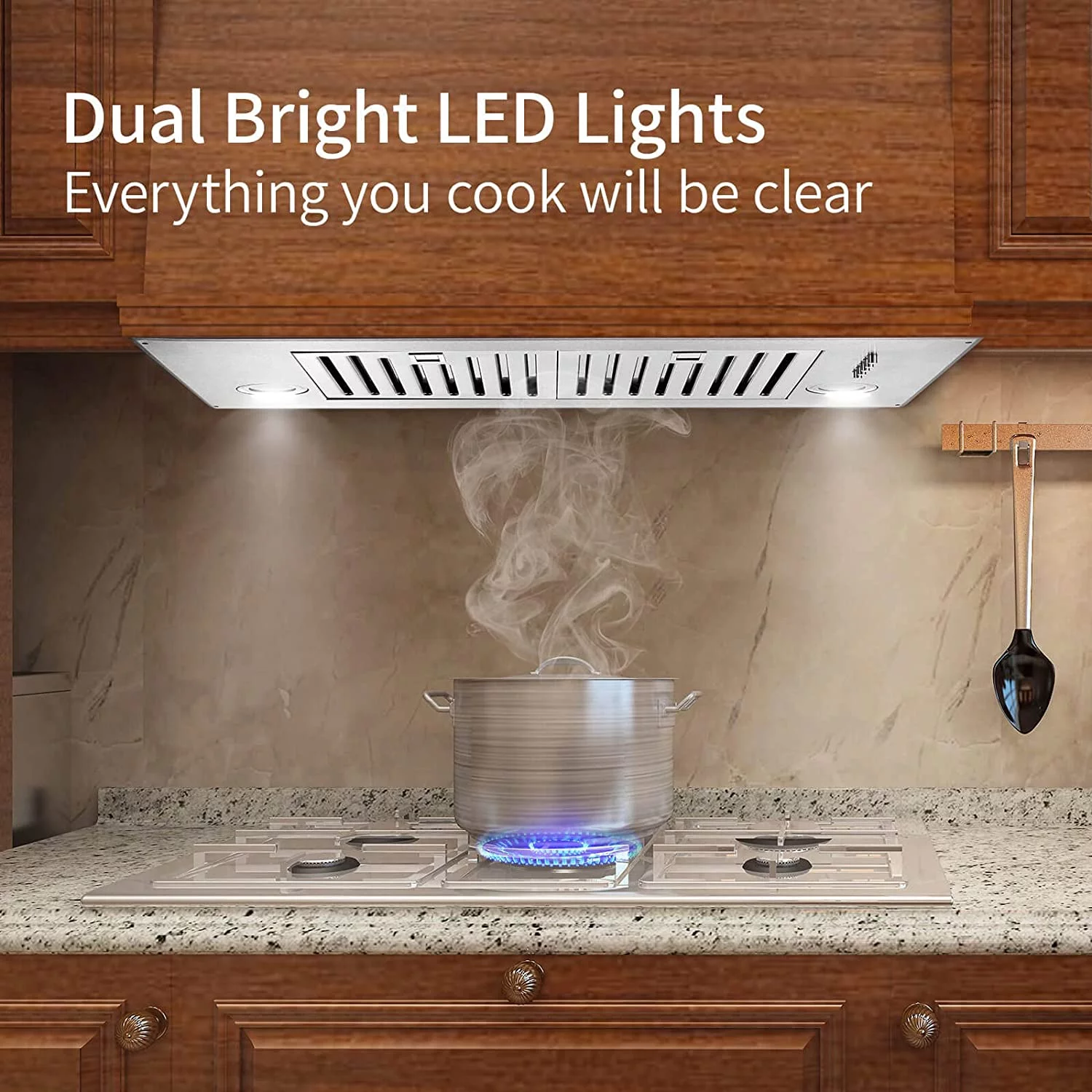 Range Hood 30 inch Insert Vent Hood 600 CFM Built in Stainless Steel Range Hood - John Pierce Auto Care