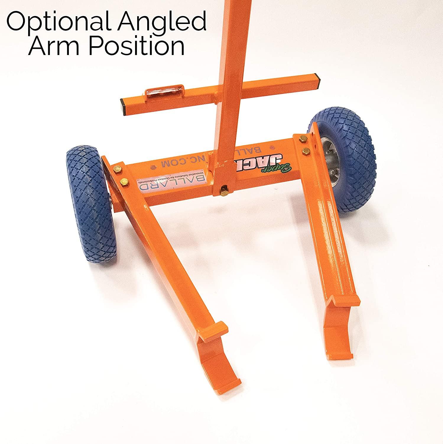 Ballard Inc Super Jack Pro – Mower Jack ZTR, Stander, Walk Behinds (High Vis Orange) - John Pierce Auto Care