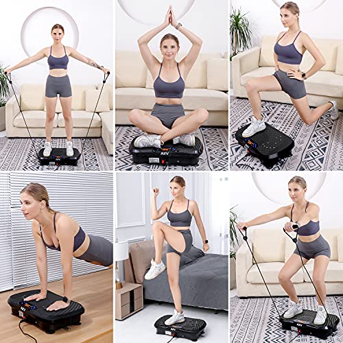 AXV Vibration Plate Exercise Machine Whole Body Workout Vibrate Fitness Platform Machine - John Pierce Auto Care