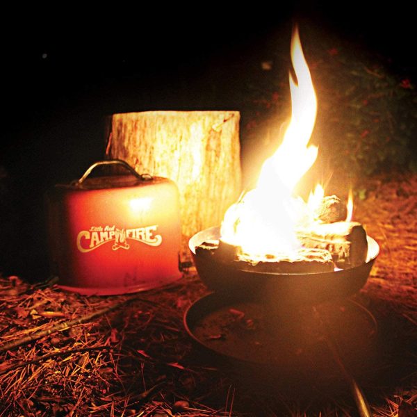 Camco 58031 Little Red Campfire Compact Outdoor Portable Tabletop Propane Heater Fire Pit Bowl for Camping, Tailgating, and Patios, 11.25 Inch - John Pierce Auto Care