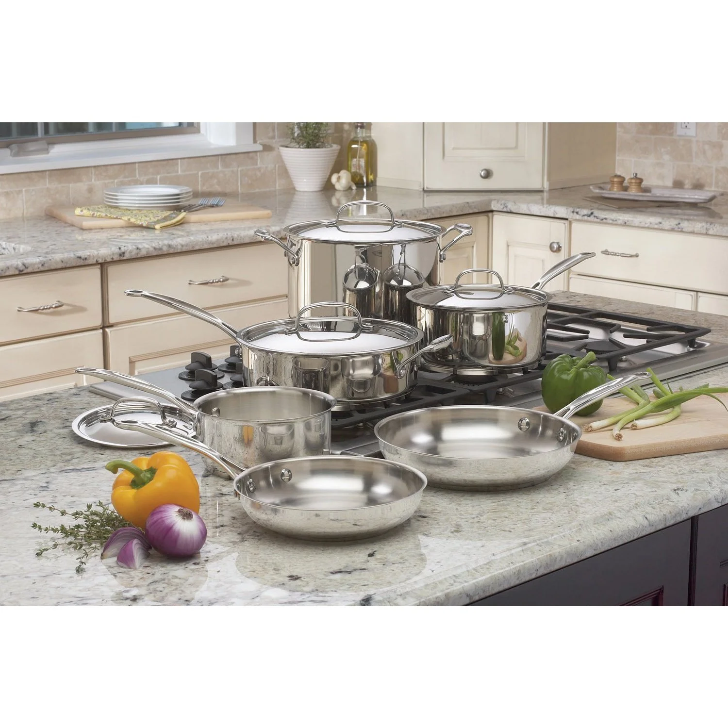 Cuisinart Chef's Classic 11-Piece Cookware Set - John Pierce Auto Care