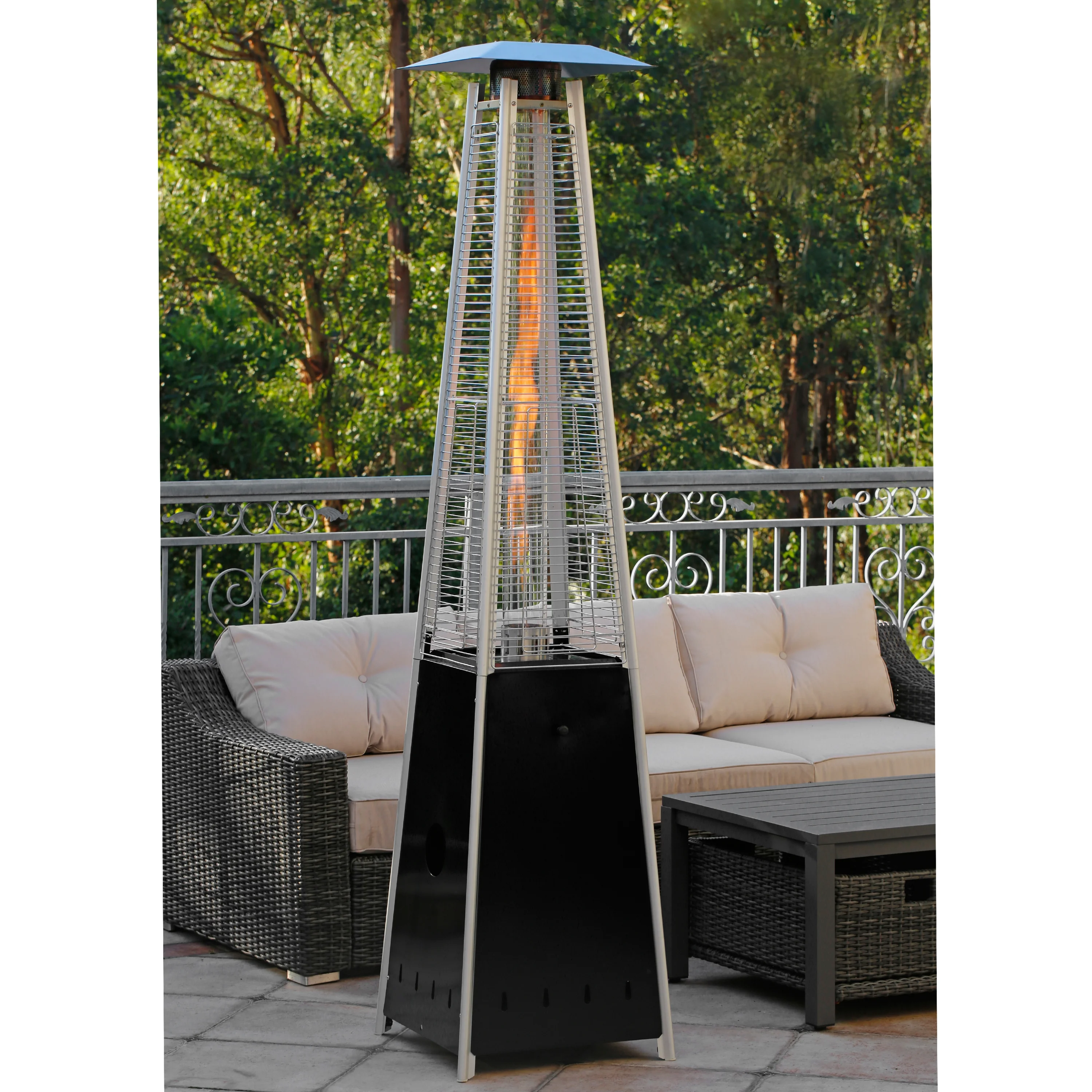 HeatMaxx 40,000 BTU Spiral Flame Patio Heater - John Pierce Auto Care