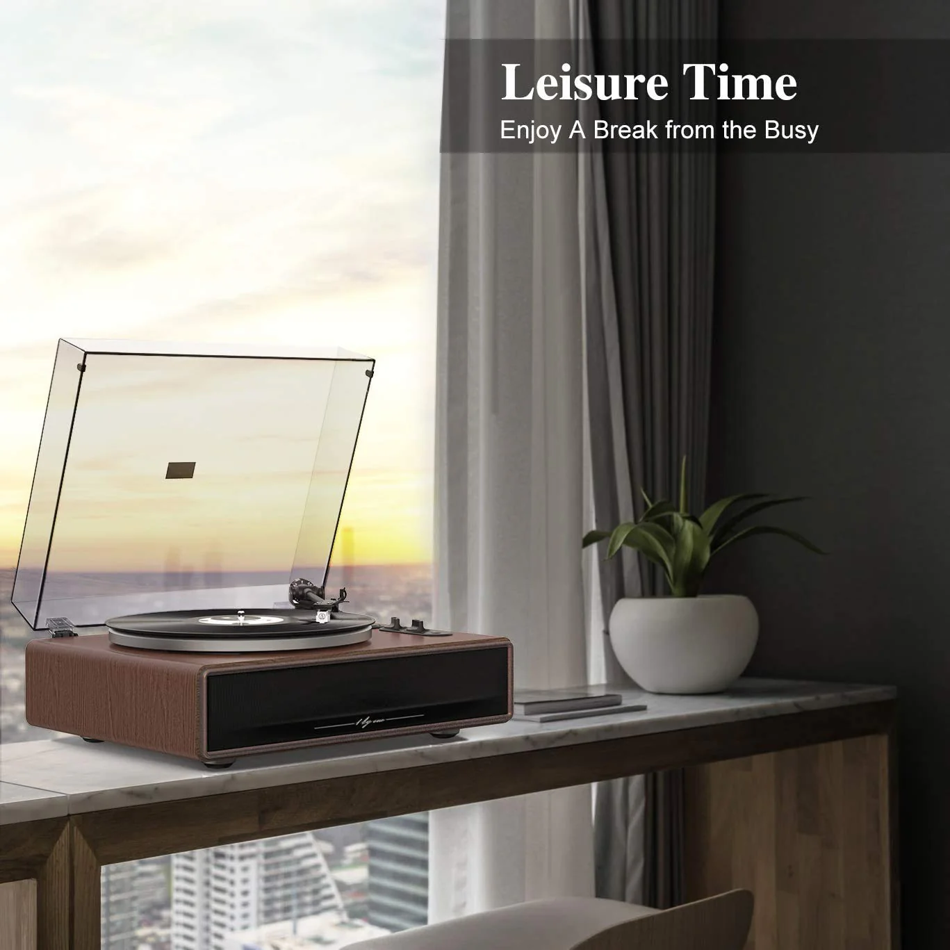 1byone Hi-Fi Belt Drive Turntable - John Pierce Auto Care