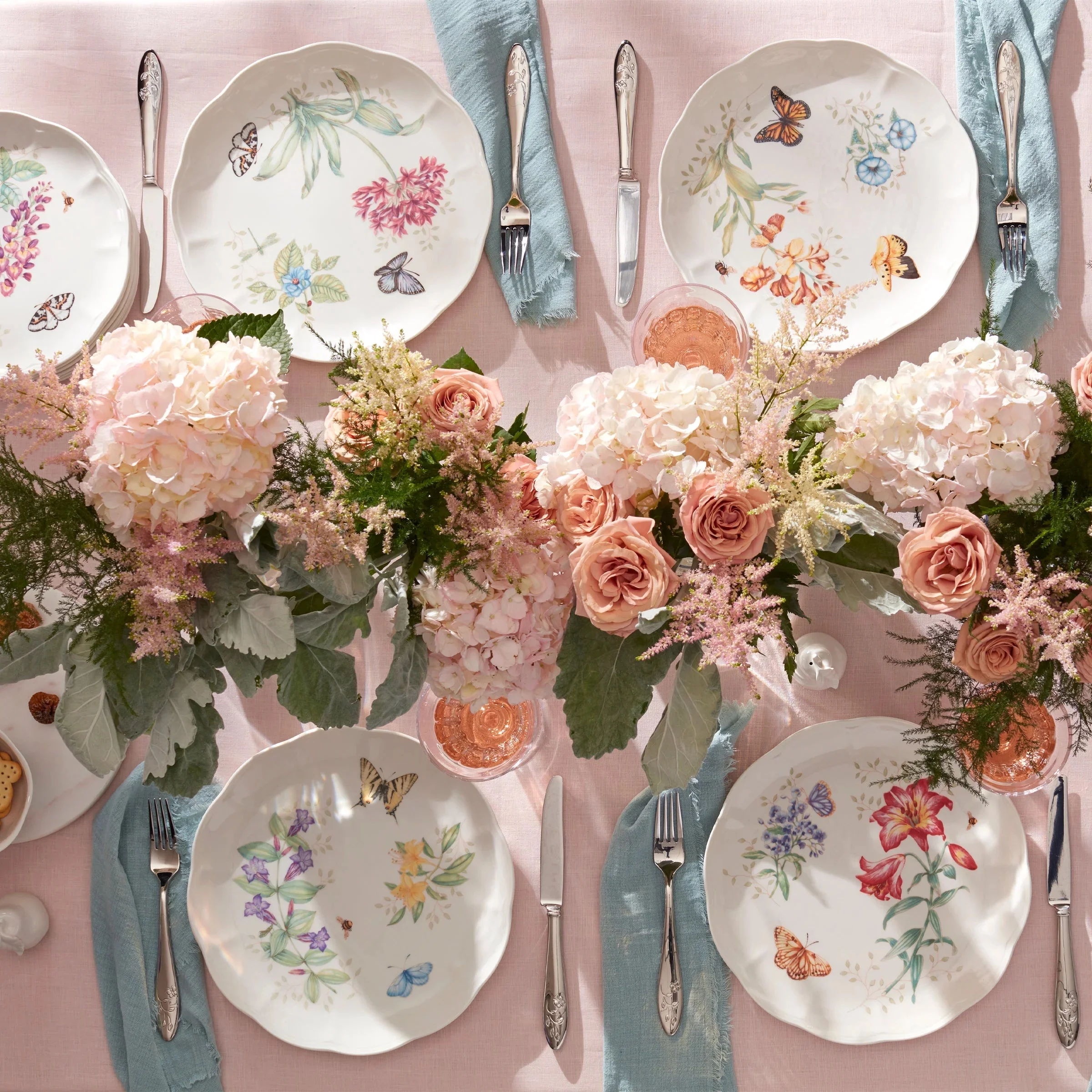 Lenox Butterfly Meadow 18-Piece Dinnerware Set, Service for 6 - John Pierce Auto Care