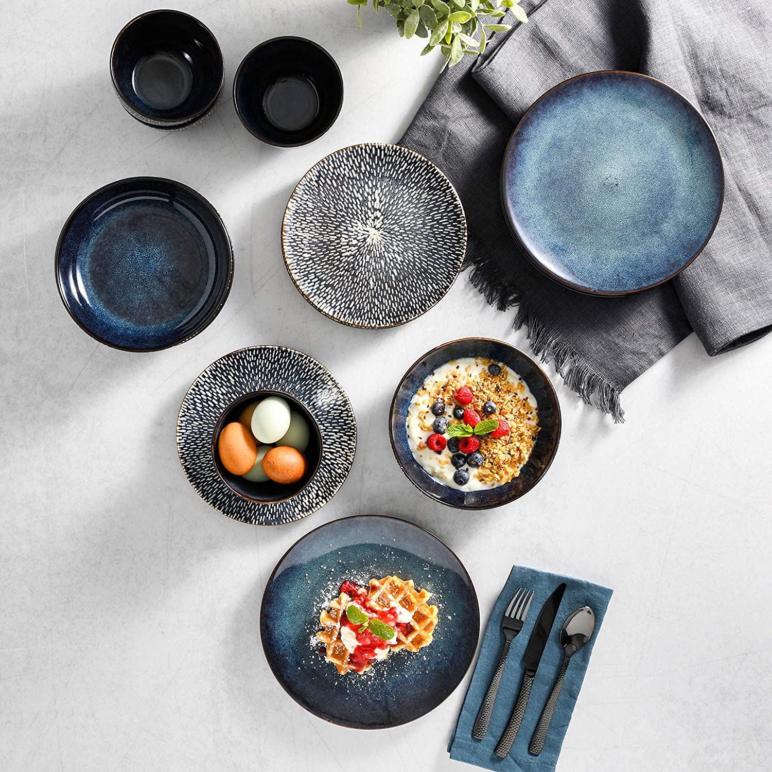 CHONGYAO 16-Piece Matisse Dinnerware Set - John Pierce Auto Care
