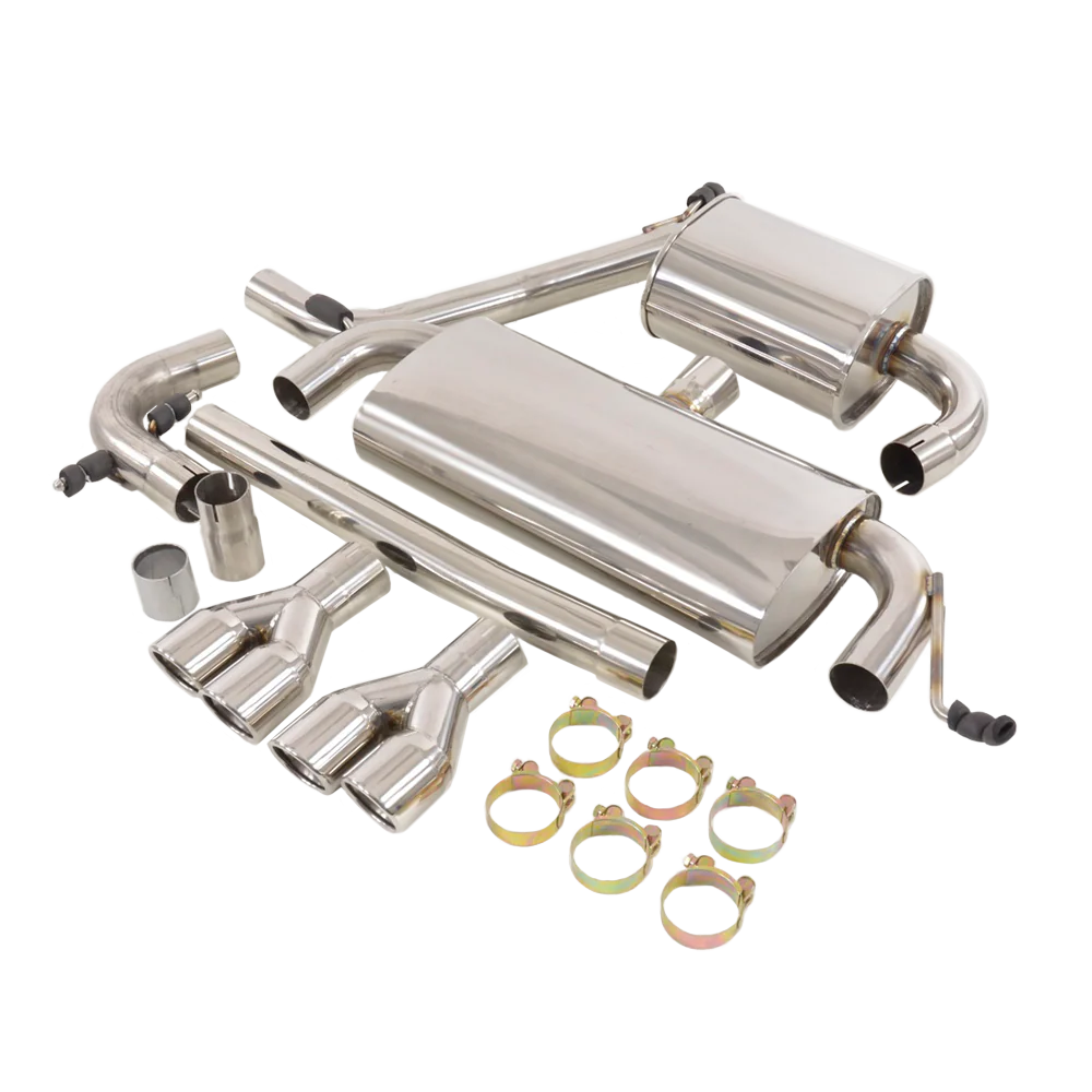FK Duplex Sports Exhaust Complete System For Audi - John Pierce Auto Care