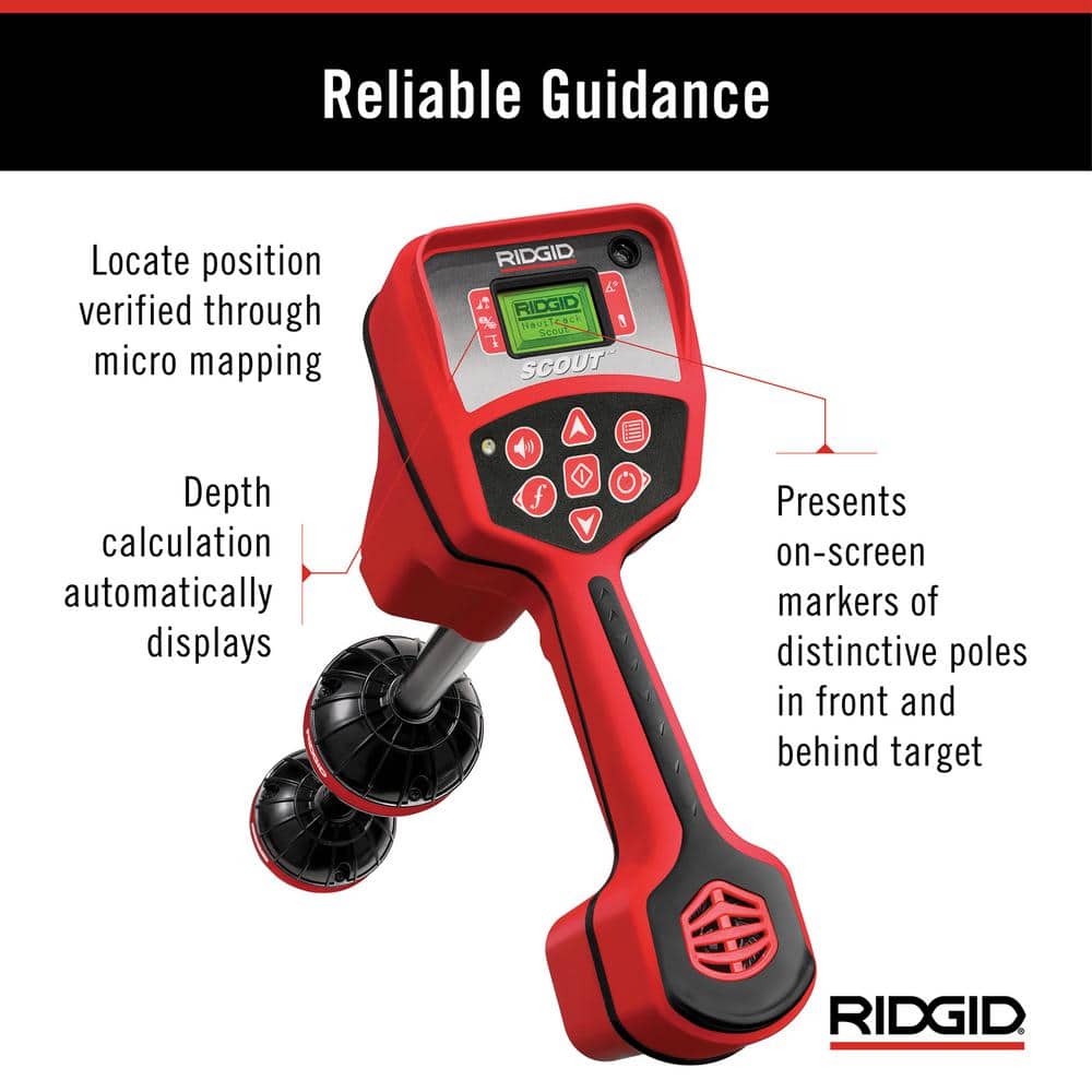 RIDGID NaviTrack Scout Underground Locator - John Pierce Auto Care