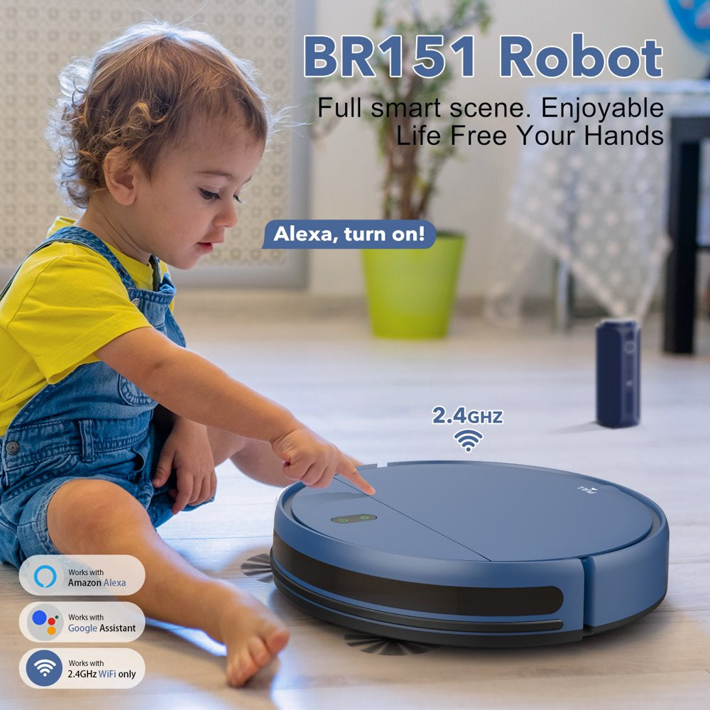 ONSON Robot Vacuum Cleaner, Robot Vacuum and Mop Combo with WIFI \/ Alexa - John Pierce Auto Care