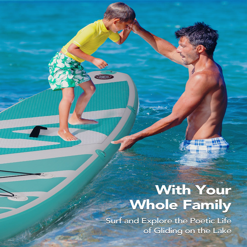 Marnur Inflatable Stand up Paddle Board SUP 6 In Thick - John Pierce Auto Care