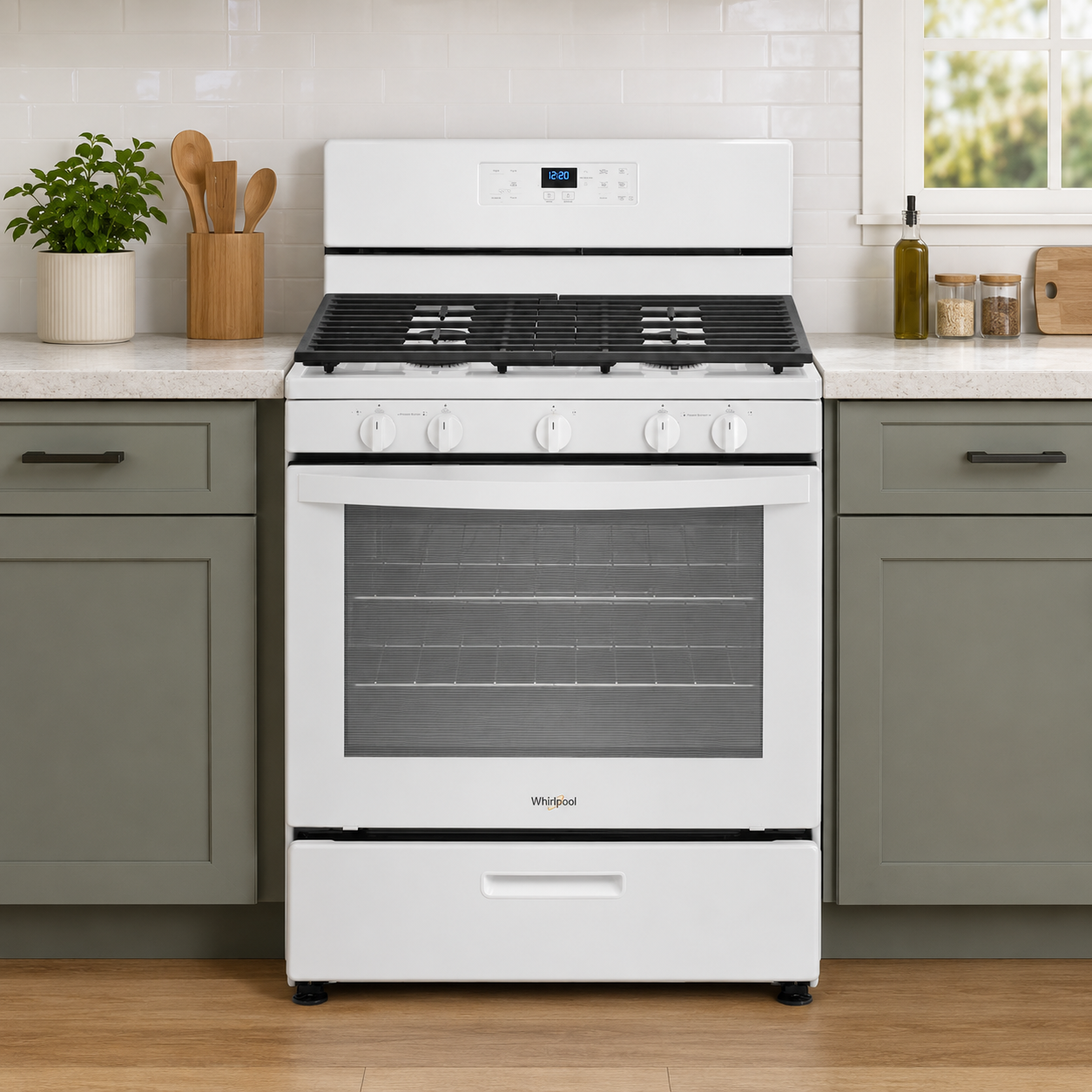 Whirlpool 30-inch 5.1 Cu. Ft. Gas Range - John Pierce Auto Care