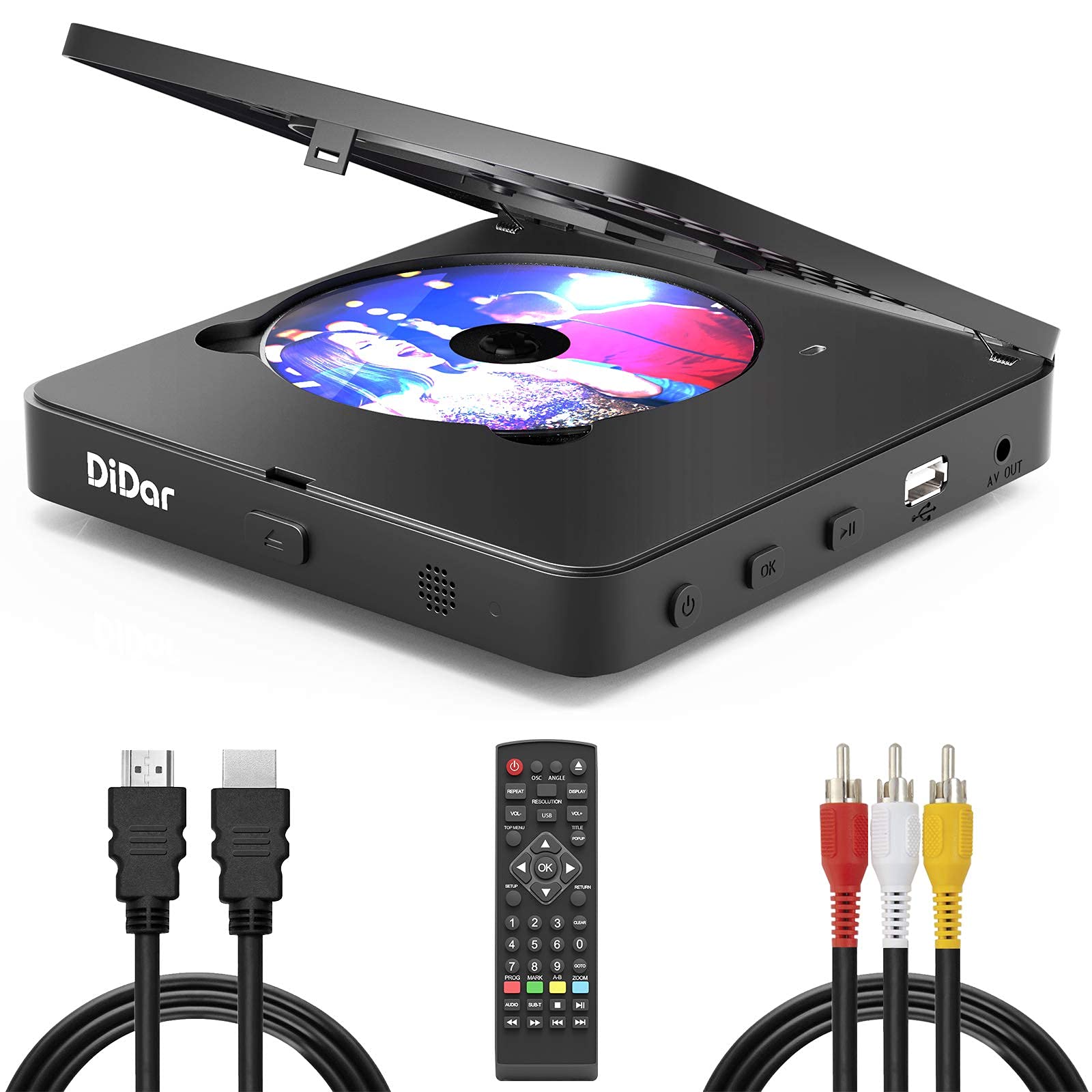 Super Mini Blu ray Disc Player for TV,1080P Blue ray HD DVD Player - John Pierce Auto Care