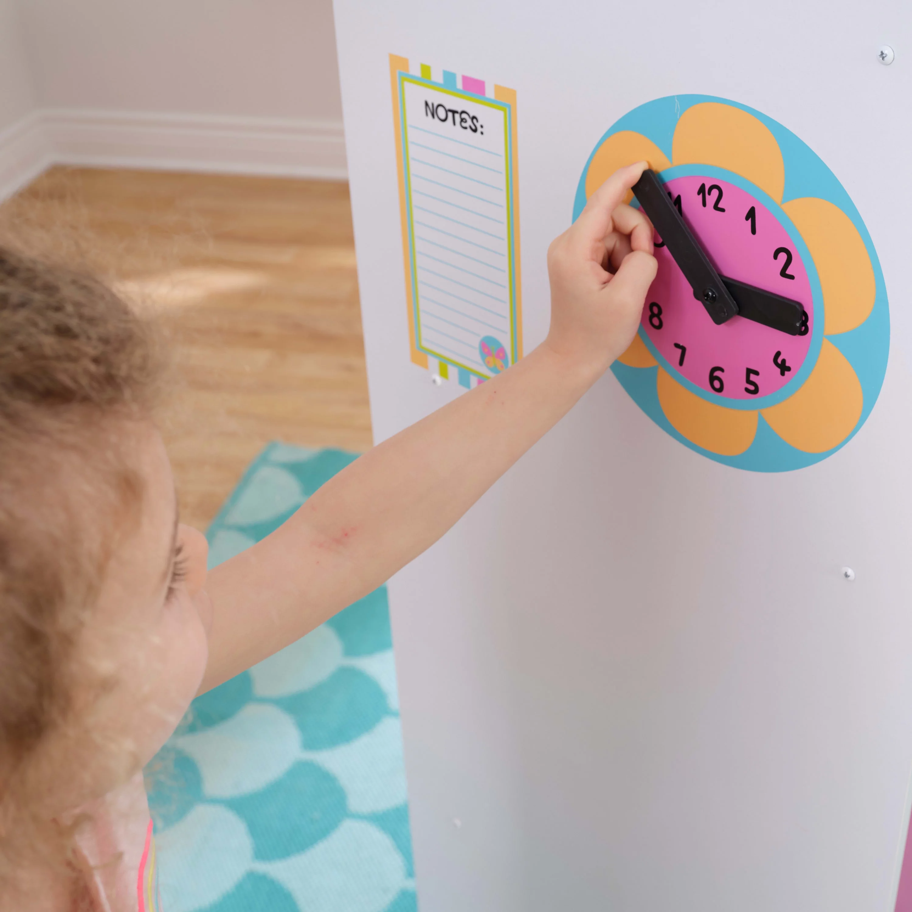 KidKraft Deluxe Big and Bright Wooden Play Kitchen for Kids, Neon Colors - John Pierce Auto Care