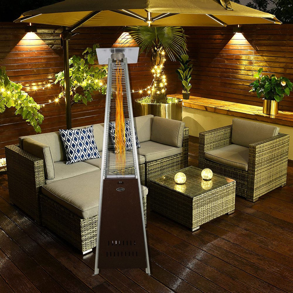 NAVINE 48,000 Btu Outdoor Propane Heater with Detachable Table - John Pierce Auto Care