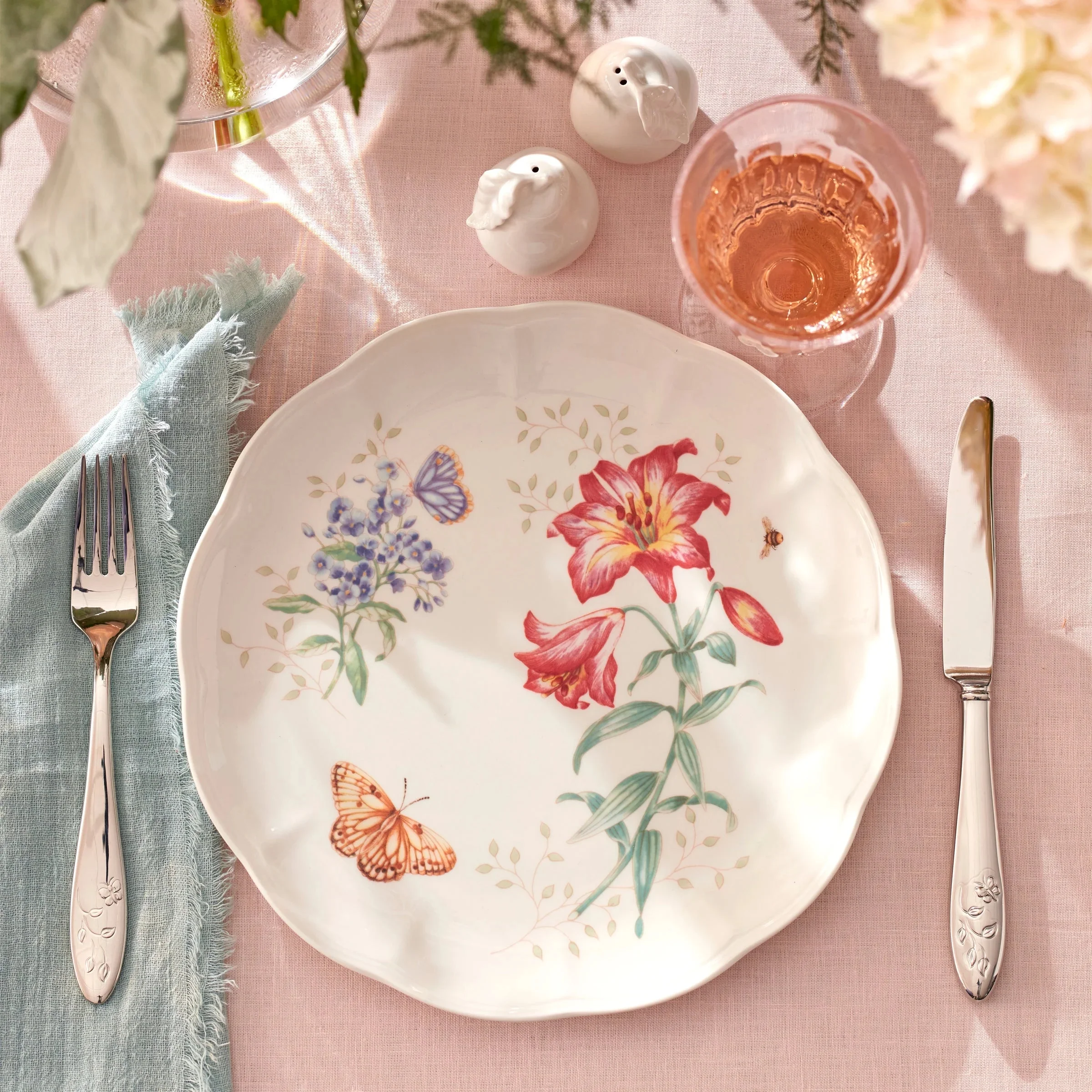 Lenox Butterfly Meadow 18-Piece Dinnerware Set, Service for 6 - John Pierce Auto Care