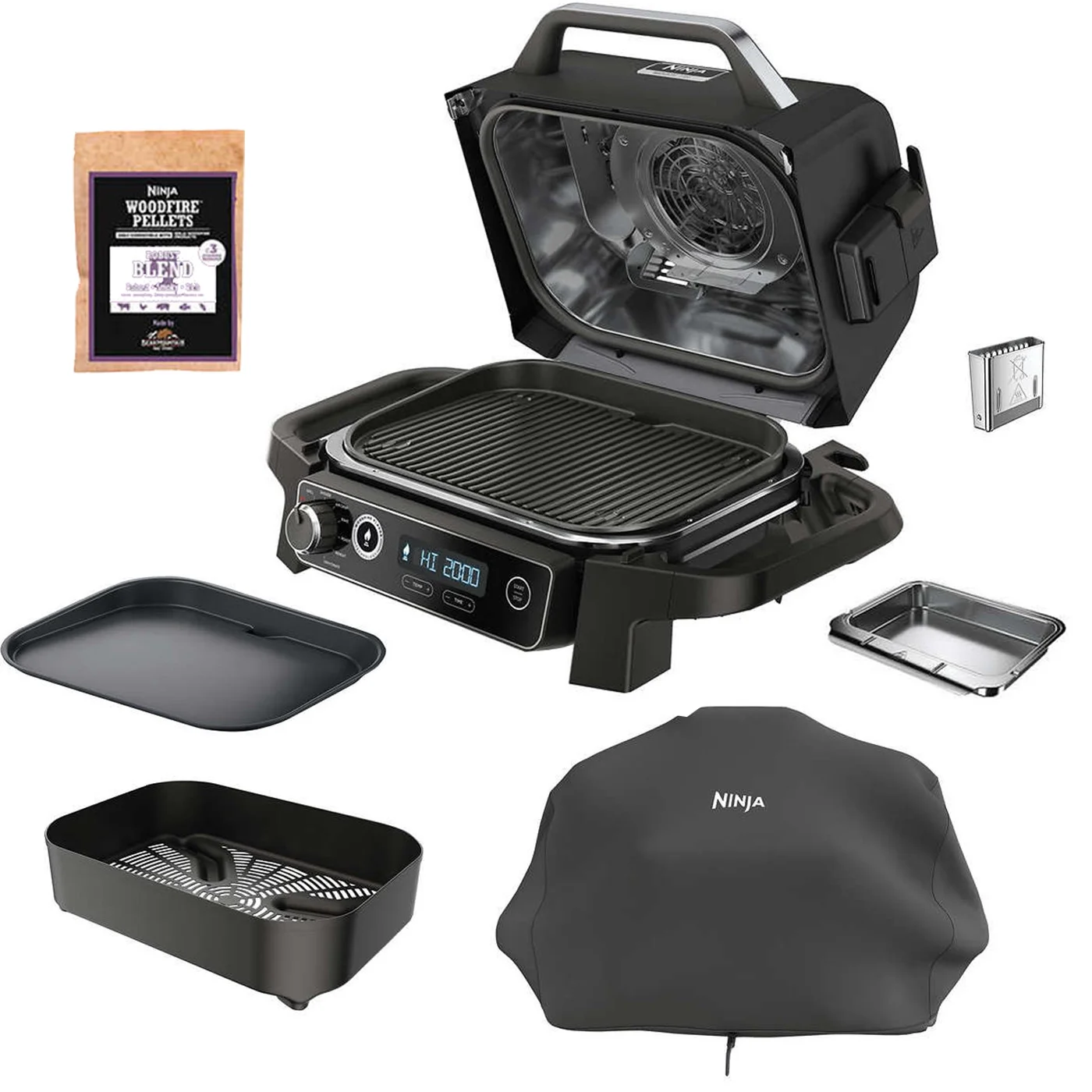 Ninja Woodfire 7-in-1 Outdoor Grill & Smoker - John Pierce Auto Care