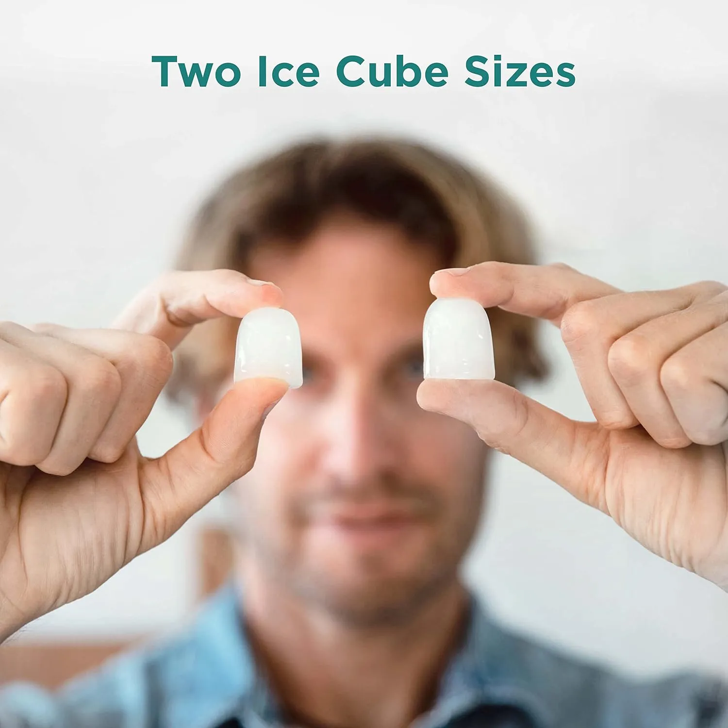 Smart Countertop Ice Maker, Compact Wi Fi Ice Maker with App Control, 9 Cubes in 6 Mins, 26 lbs per Day - John Pierce Auto Care