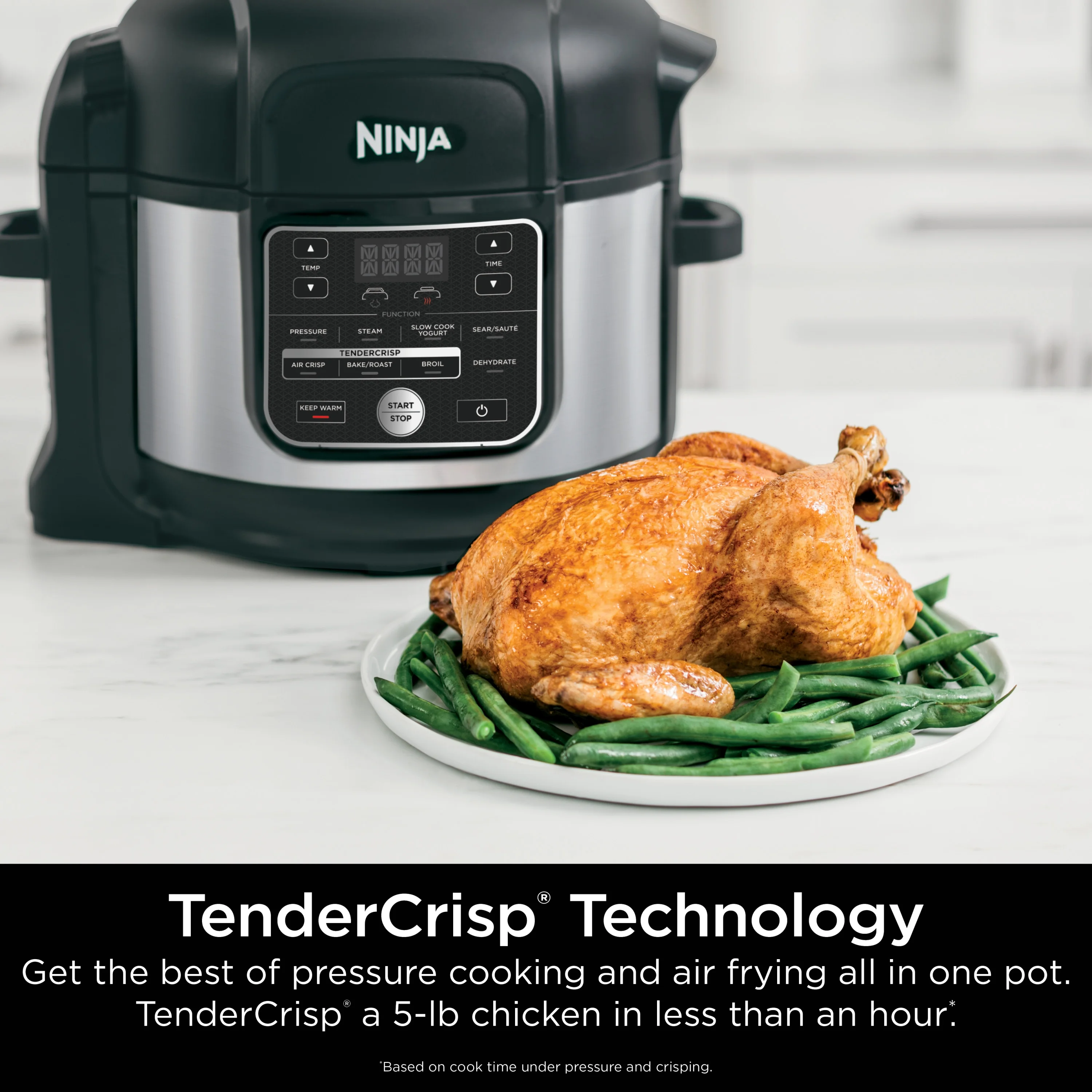Ninja Foodi OS300 6.5-Quart 10-in-1 Pressure Cooker Air Fryer - John Pierce Auto Care