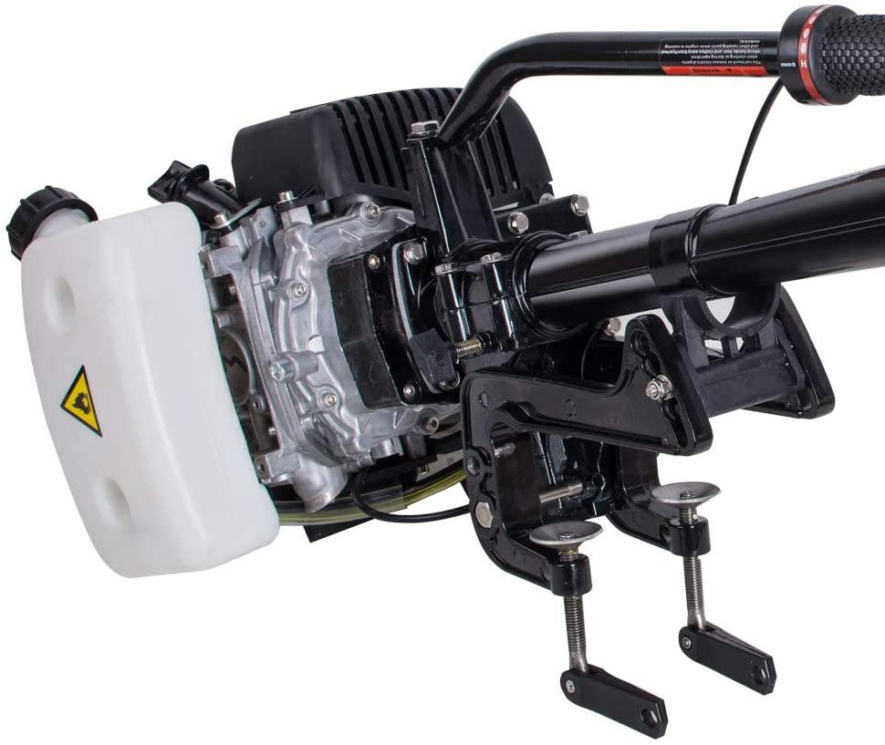 funchic 4 Stroke 3.6 HP Outboard Motor 55CC Boat Engine with Air Cooling System for Inflatable Boats, Fishing Boats, Sailboats, and Small Yachts - John Pierce Auto Care