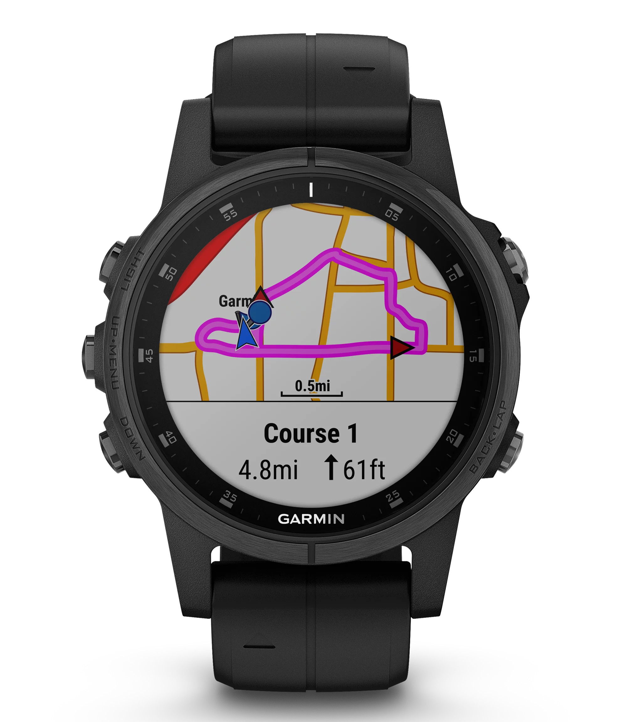 Garmin Fenix 5S Plus Sapphire Smartwatch - John Pierce Auto Care