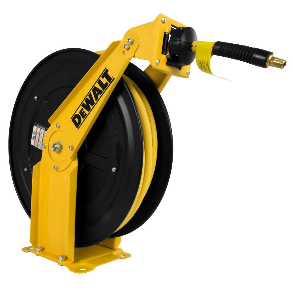 3/8-inch x 50 ft. Auto Retracting Air Hose Reel - John Pierce Auto Care