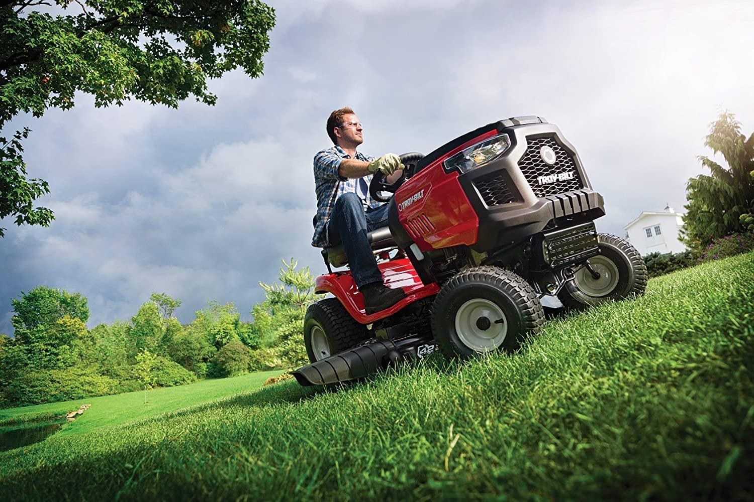 Troy bilt Horse 42 Hydrostatic 42 Inch 547cc Lawn Riding Mower - John Pierce Auto Care