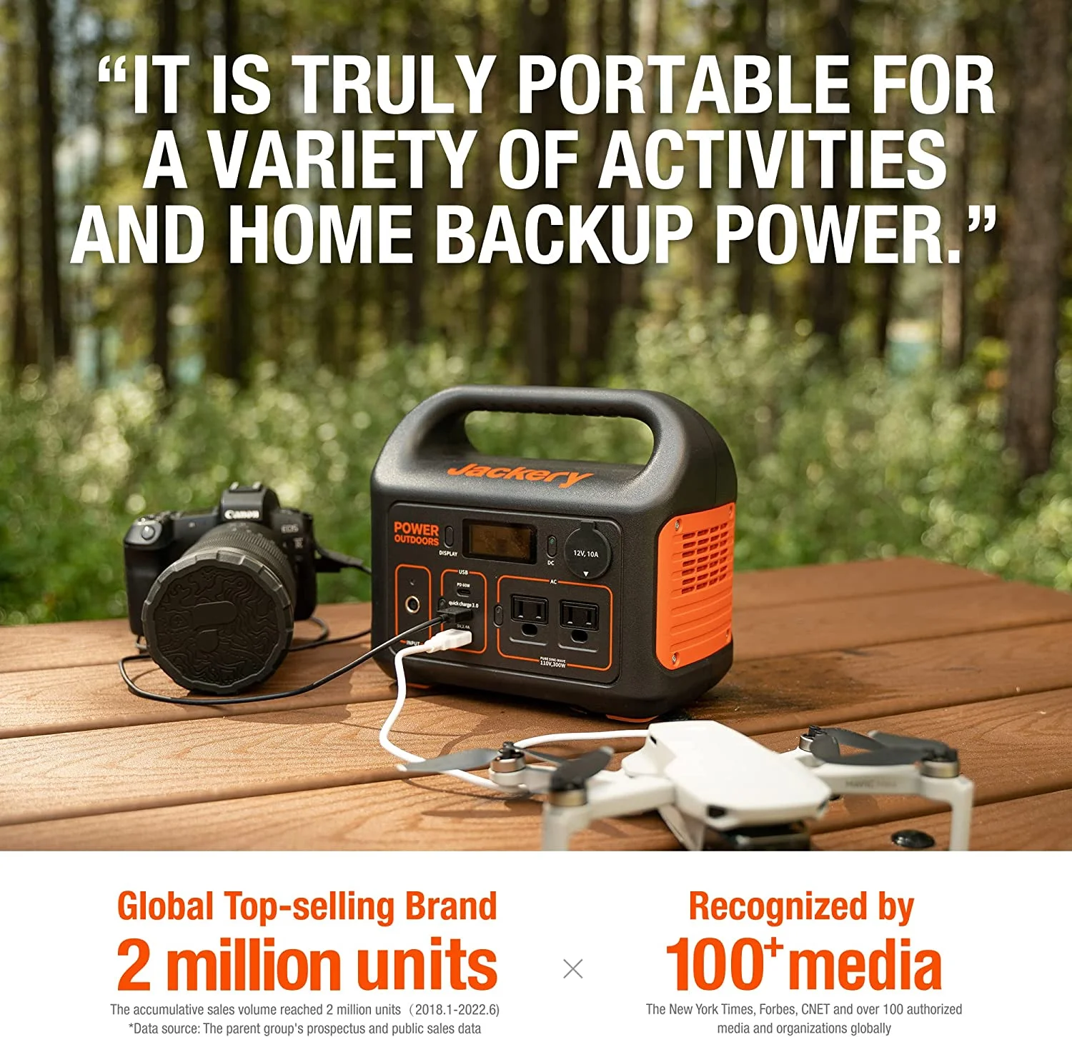 Jackery Explorer 290 Plus Portable Power Station - John Pierce Auto Care