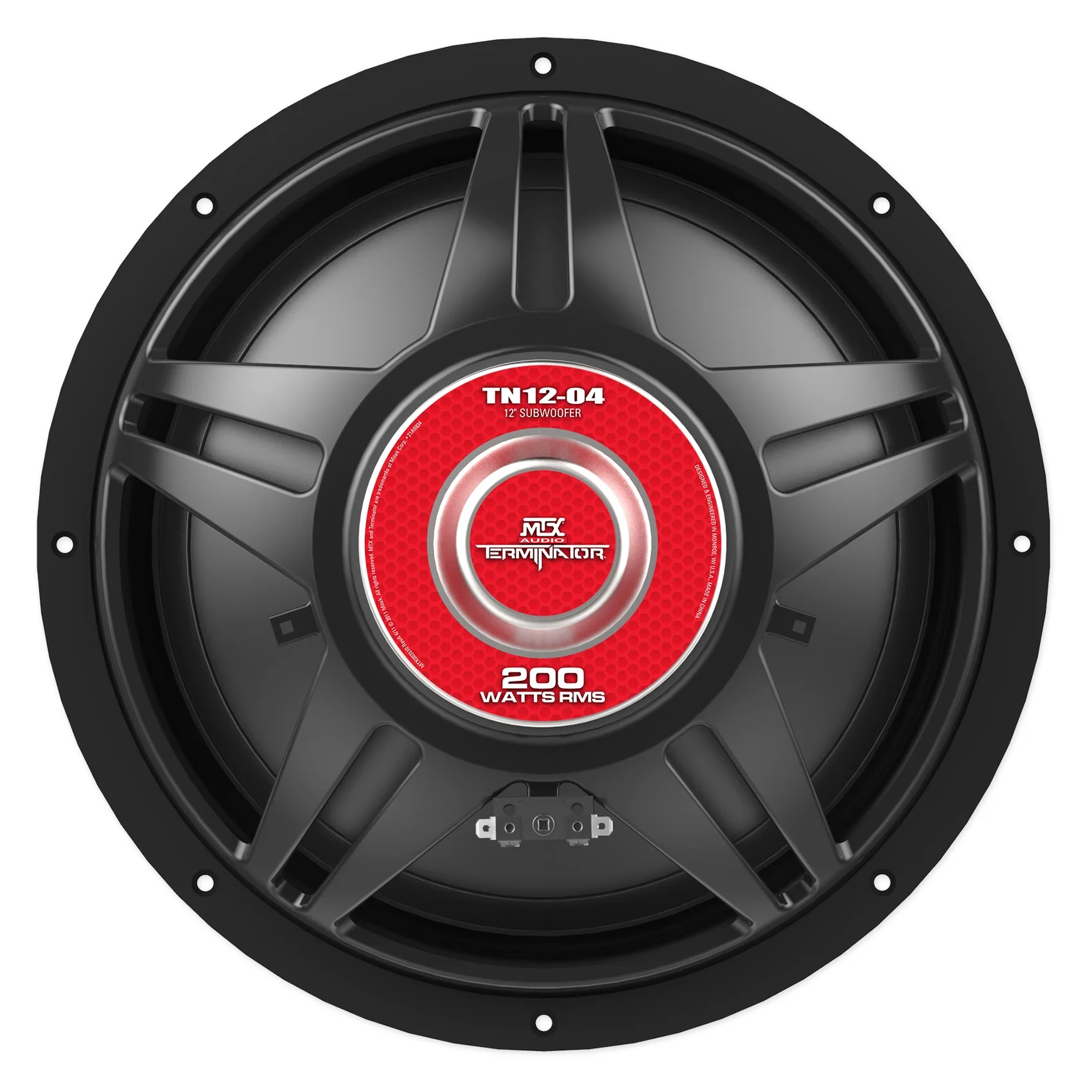 MTX Terminator TN12 04 12�� 400 Watt Car Audio Subwoofer Vented Sub Box Enclosure - John Pierce Auto Care