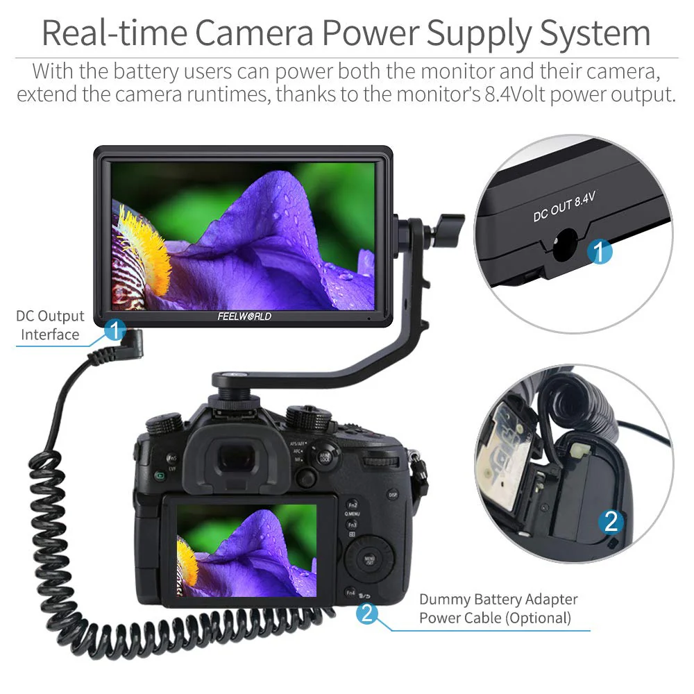 FEELWORLD S55 5.5-inch DSLR Field Monitor - John Pierce Auto Care
