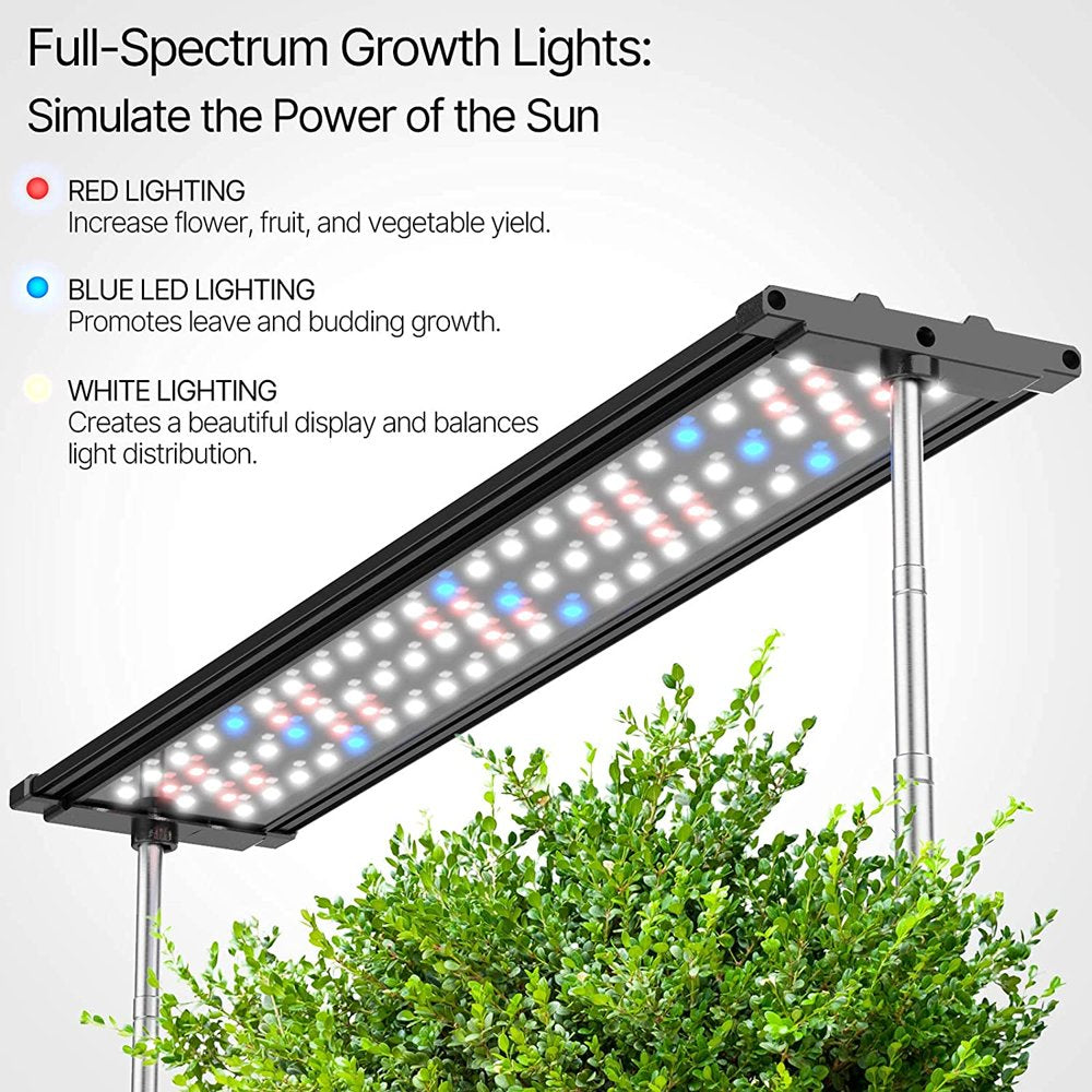 iDOO 20 Pods Hydroponics Growing System, Indoor Herb Garden Planter - John Pierce Auto Care