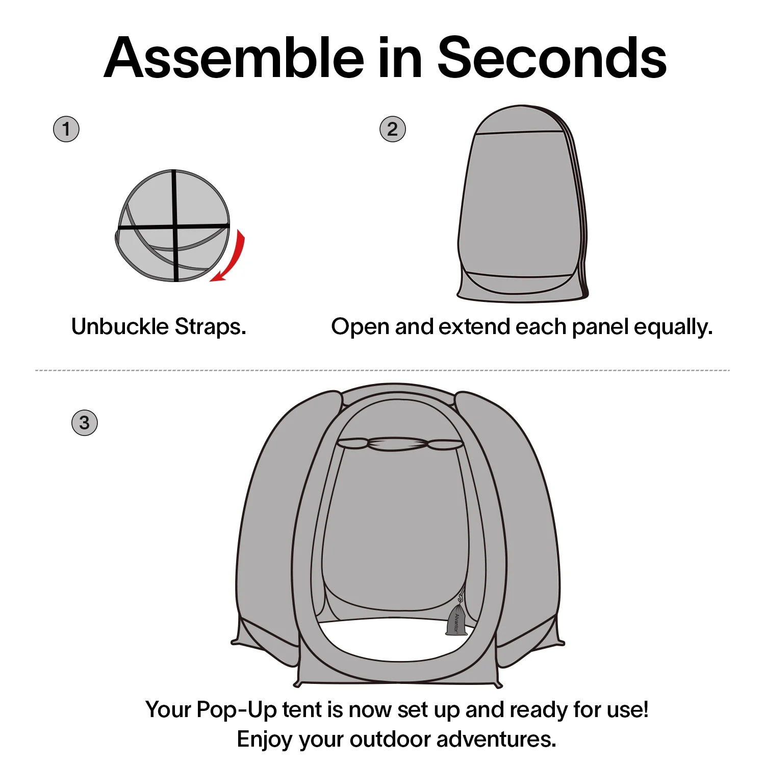 Screen House Camping Room Pop Up Gazebo 10\u0026#039;X10\u0026#039; Instand Canopy - John Pierce Auto Care