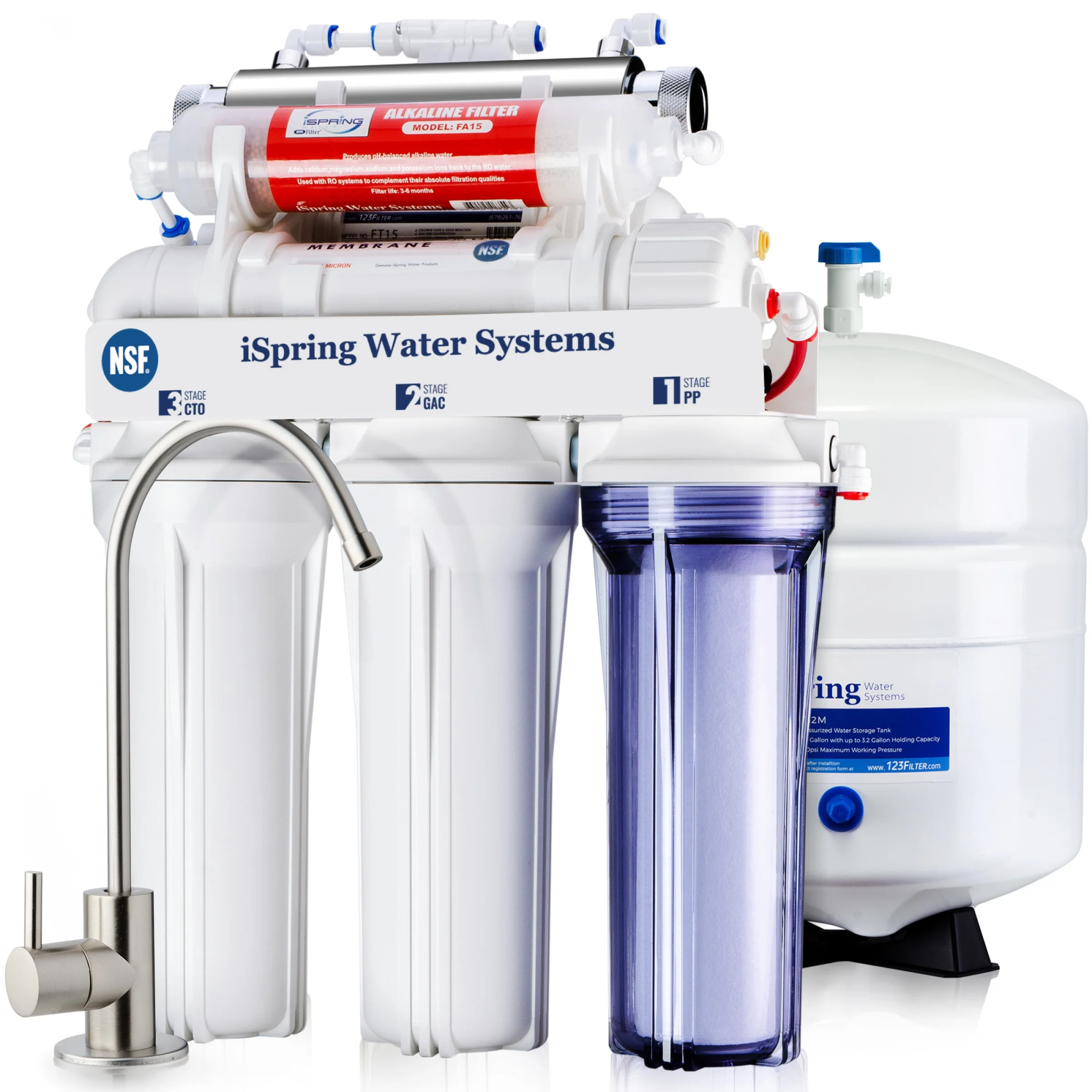 iSpring 7-Stage Reverse Osmosis Water System - John Pierce Auto Care