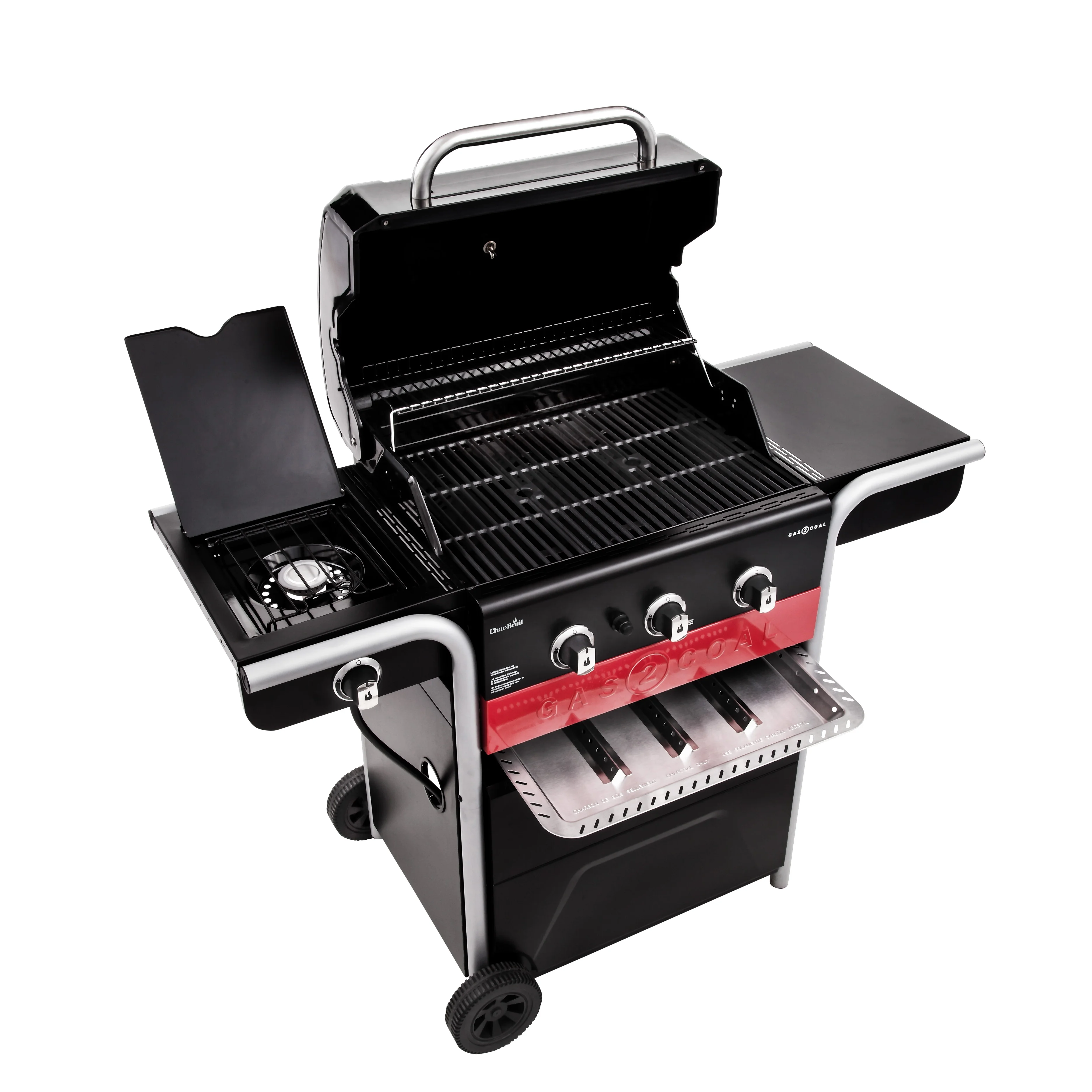 Char-Broil Gas2Coal 3-Burner Hybrid Gas and Charcoal Grill - John Pierce Auto Care