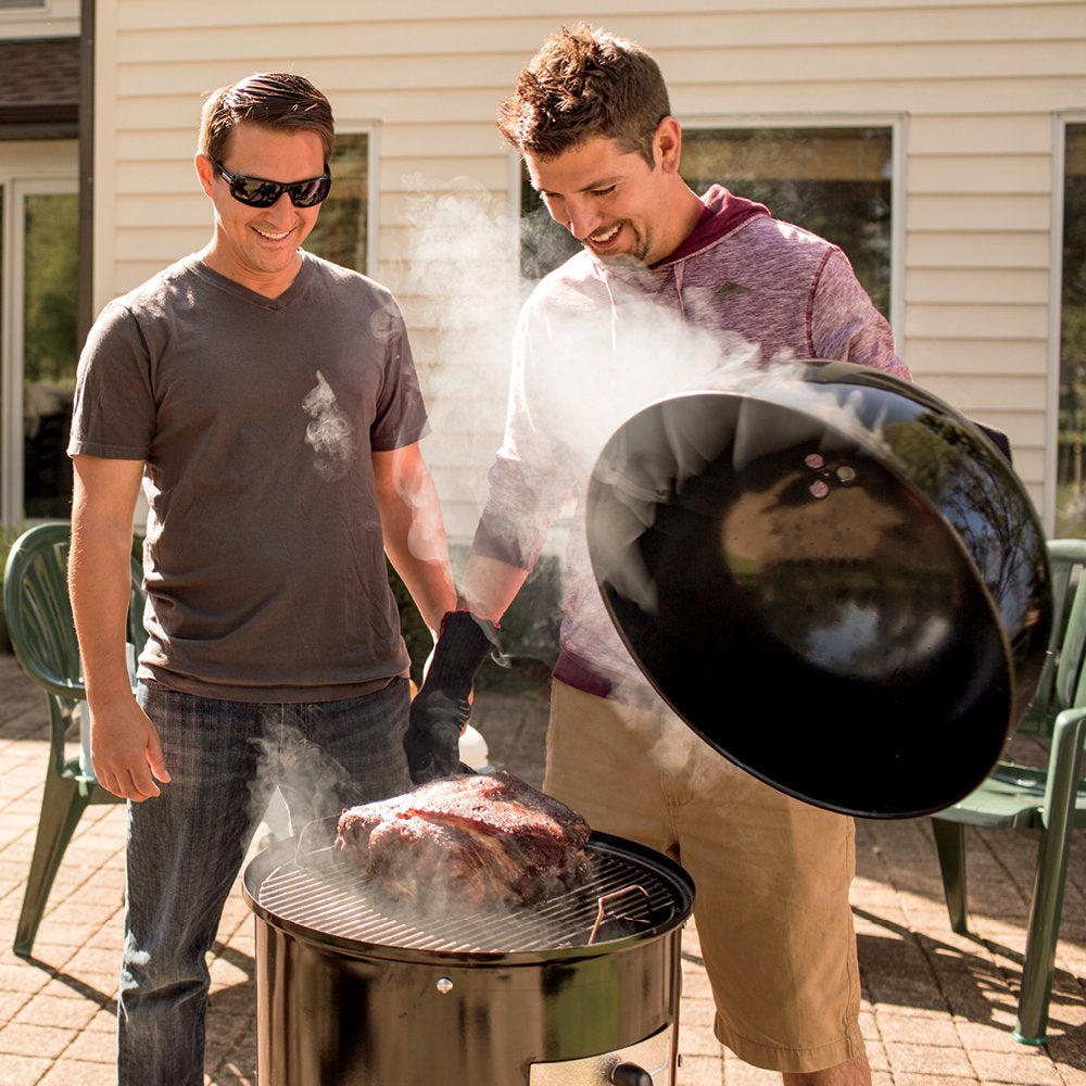 Weber Smokey Mountain Cooker Smoker (18.5 In.) - John Pierce Auto Care