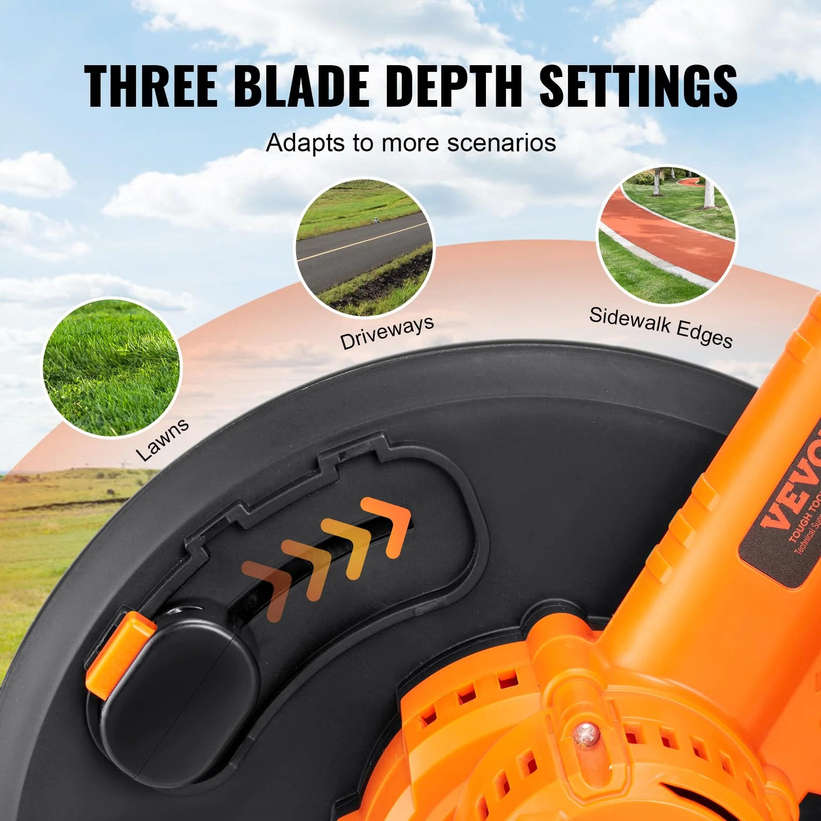 VEVOR 20V Cordless Lawn Edger - John Pierce Auto Care
