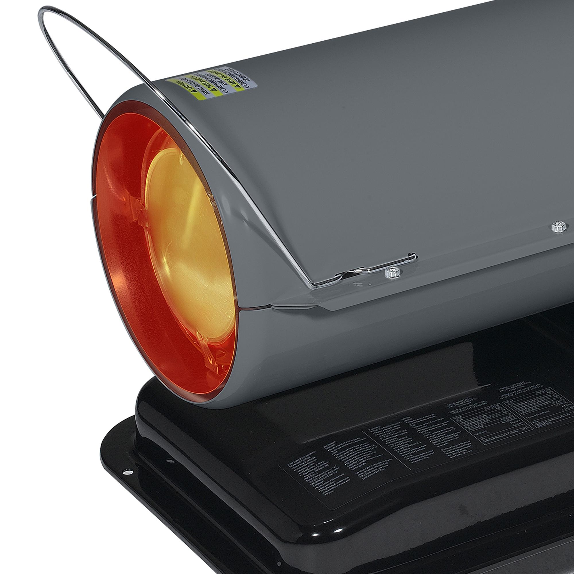 Delux 80,000 BTU Indoor\/Outdoor Portable Kerosene Forced Air Heater - John Pierce Auto Care