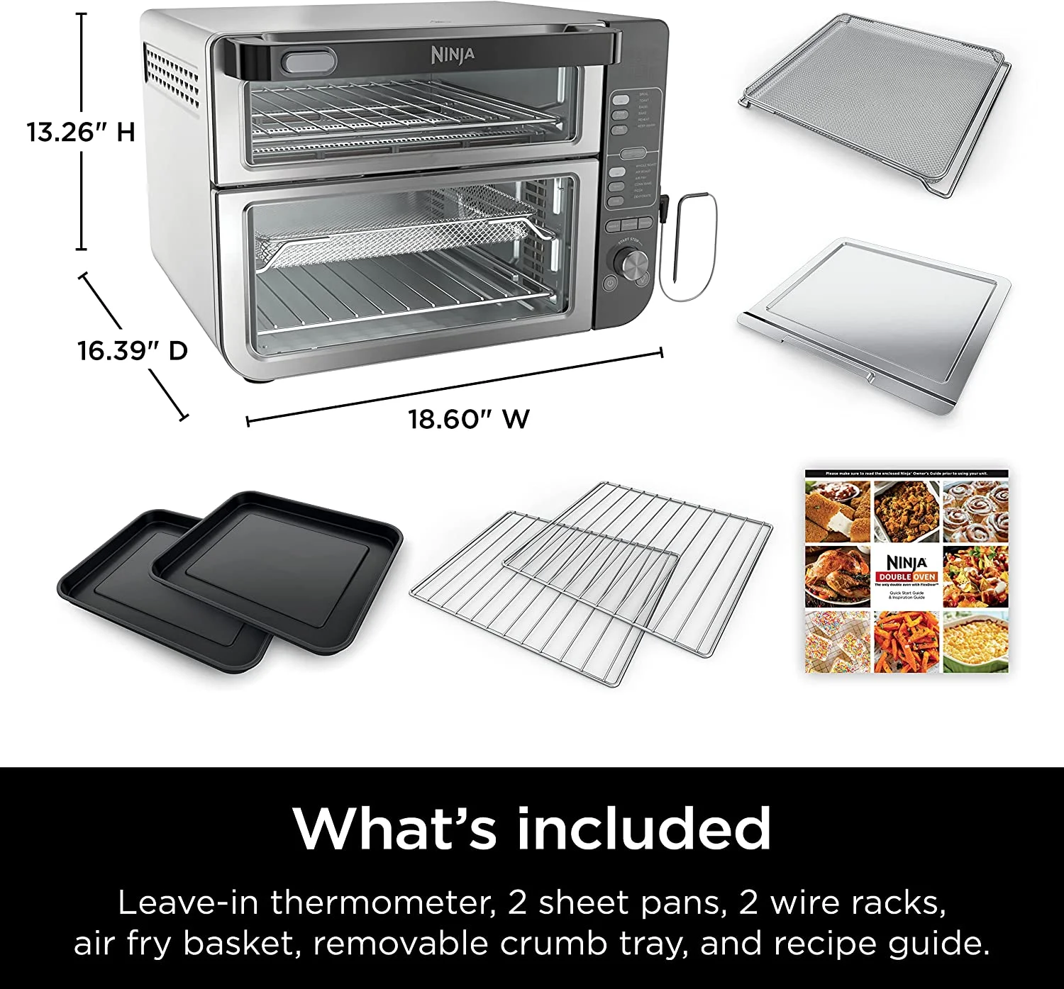 Ninja DCT451 12-in-1 Smart Double Oven - John Pierce Auto Care